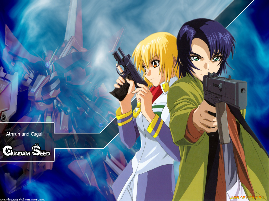 аниме, gundam, seed
