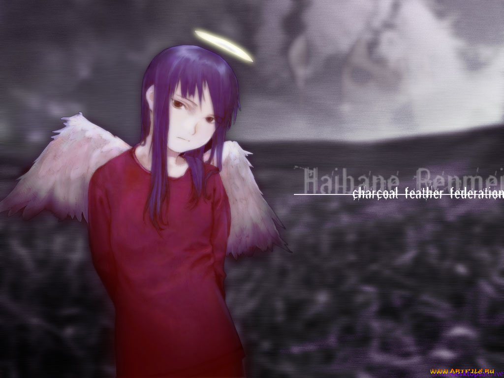 аниме, haibane, renmei