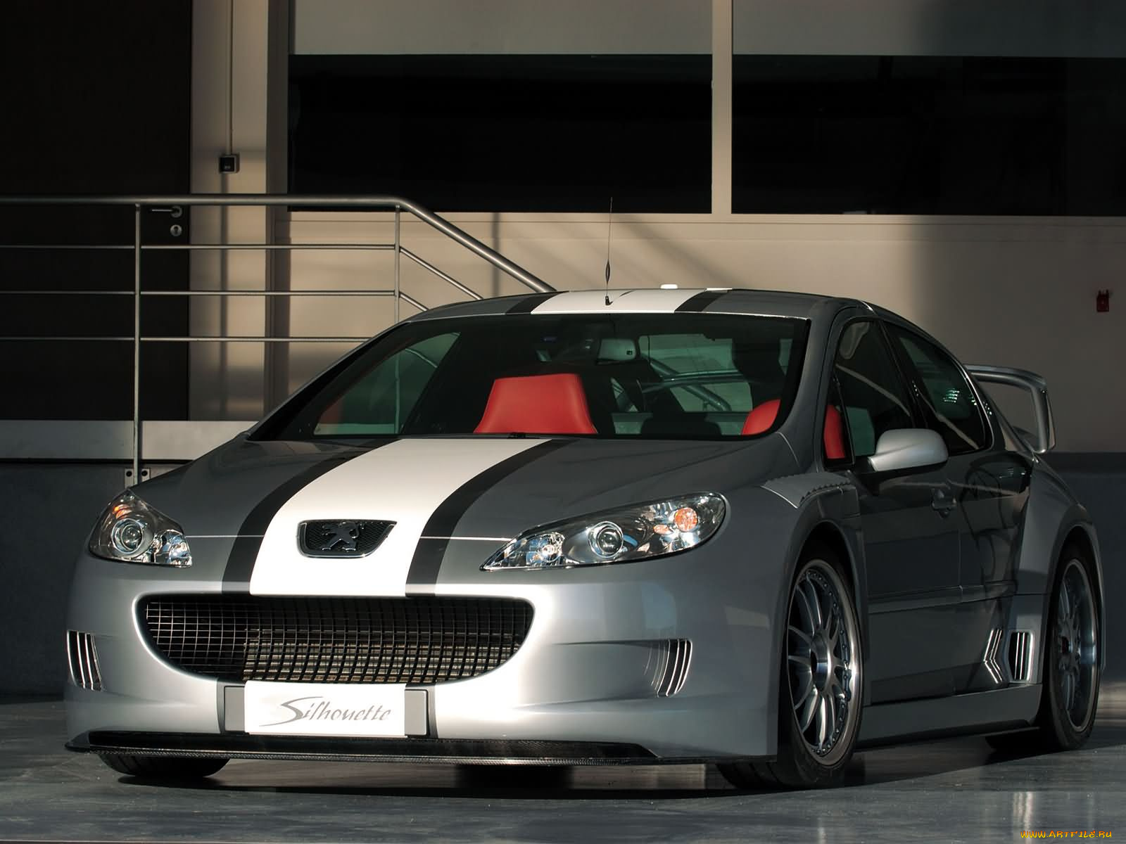 peugeot, 407, silhouette, автомобили