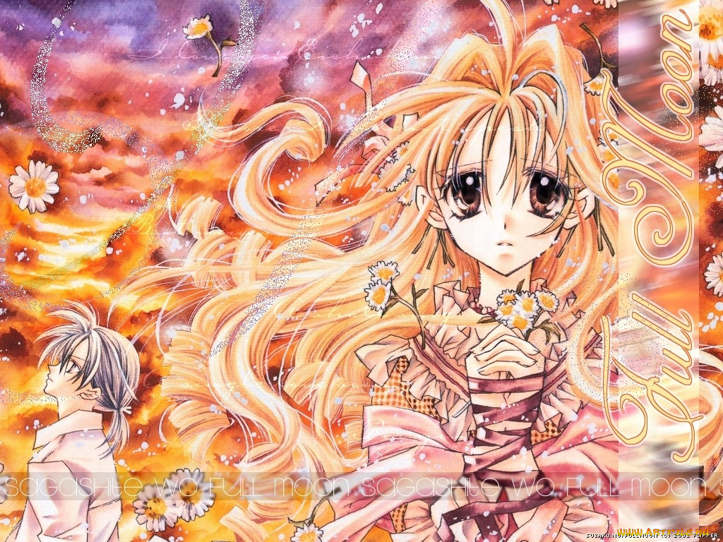 аниме, full, moon, wo, sagashite