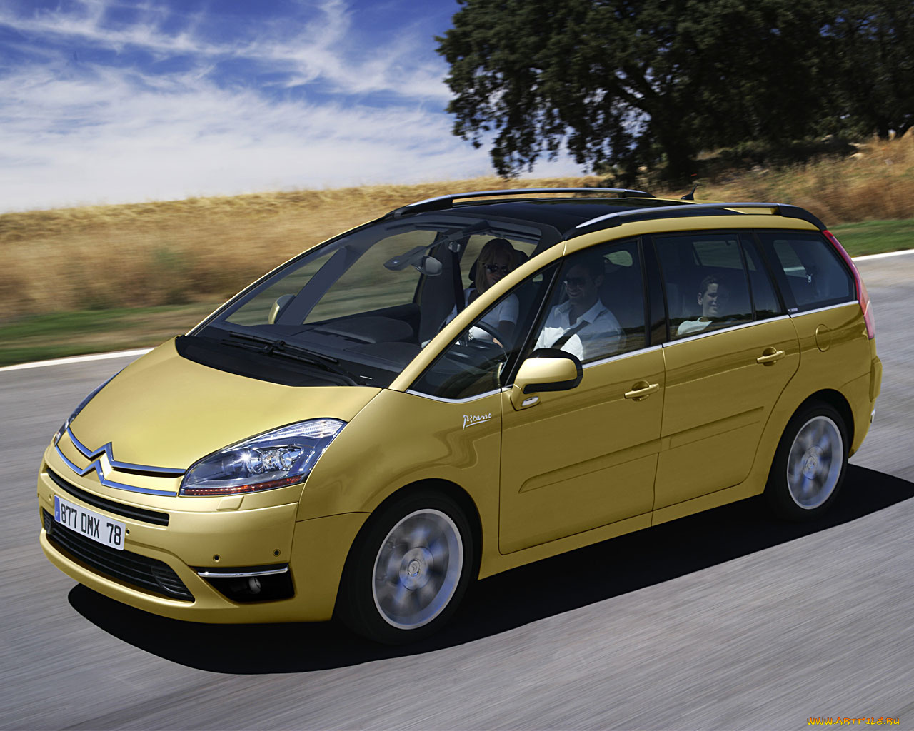 citroen, c4, picasso, автомобили