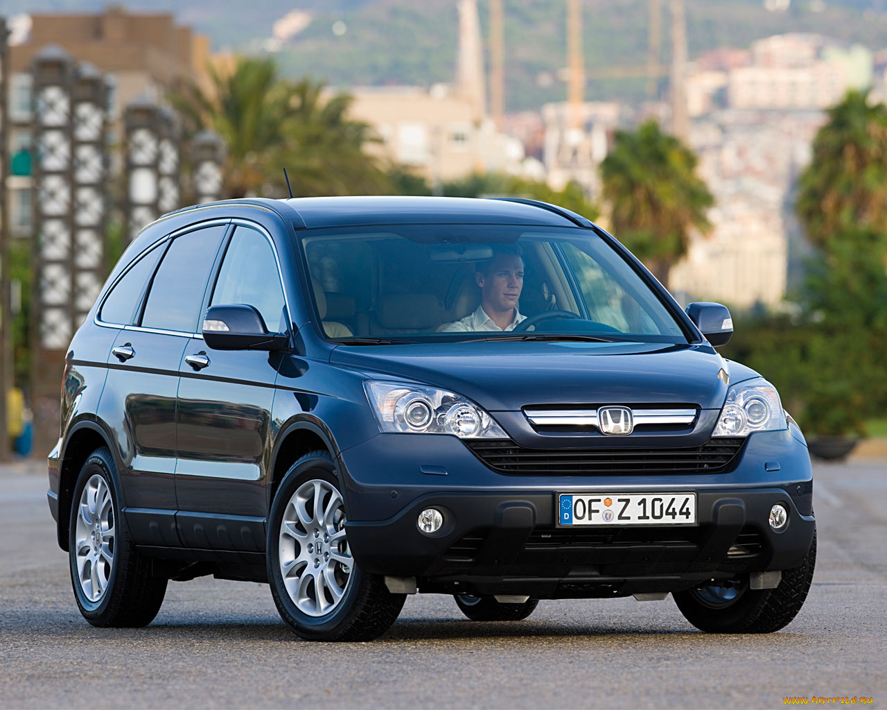 honda, cr, 2007, автомобили