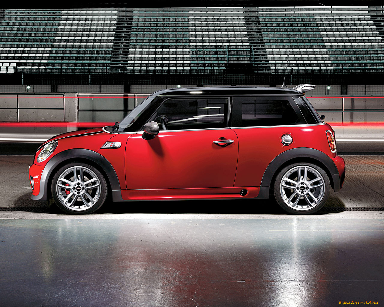 mini, 2007, john, cooper, works, автомобили