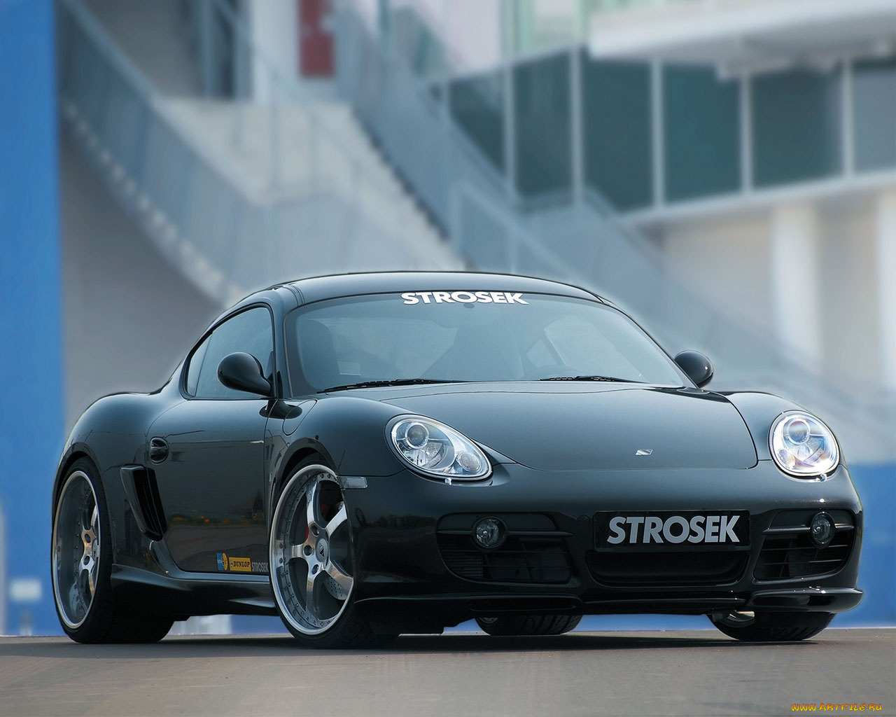 porsche, strosek, cayman, автомобили