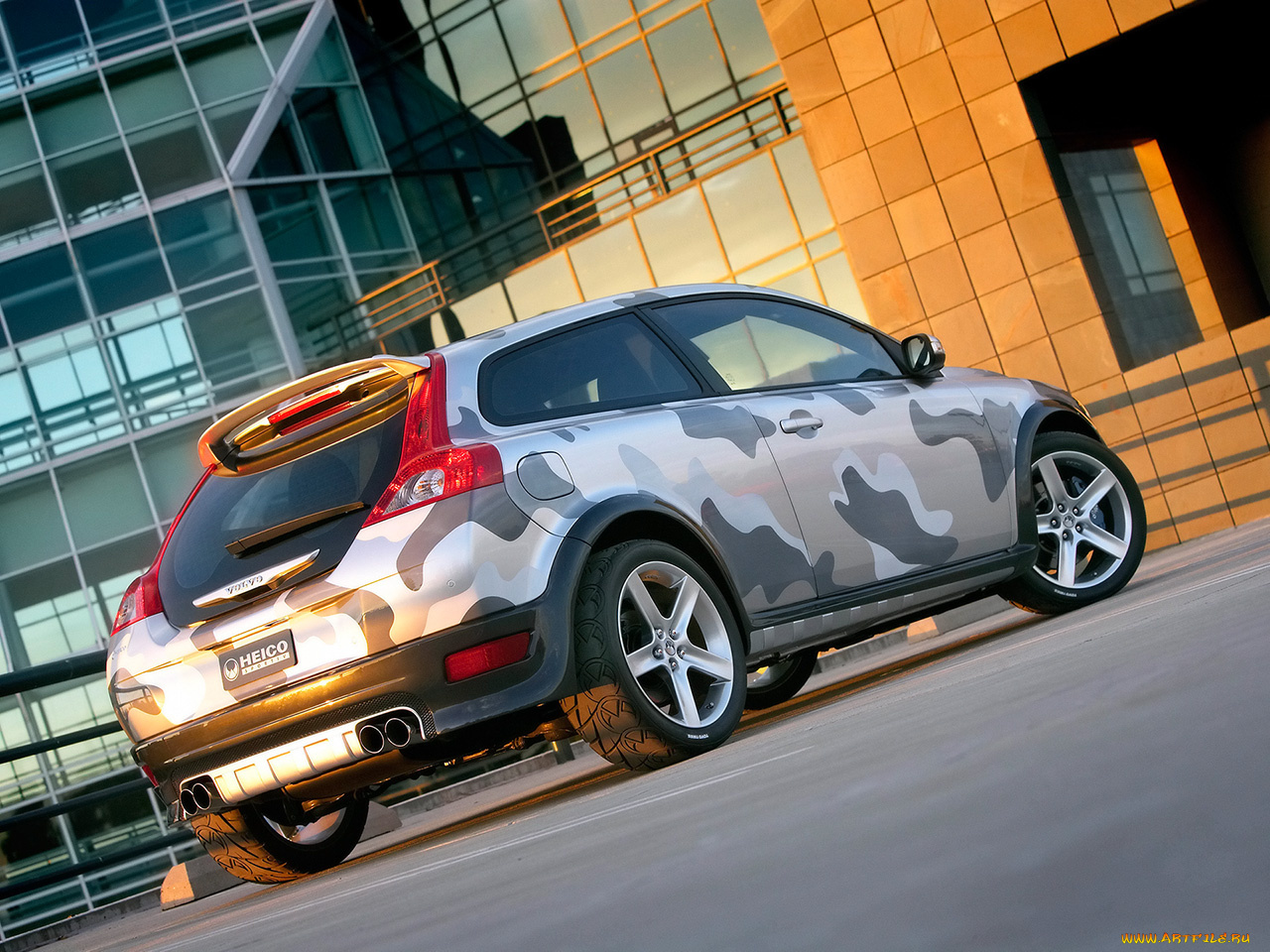 2006, heico, sportiv, burton, snowboard, volvo, c30, concept, автомобили