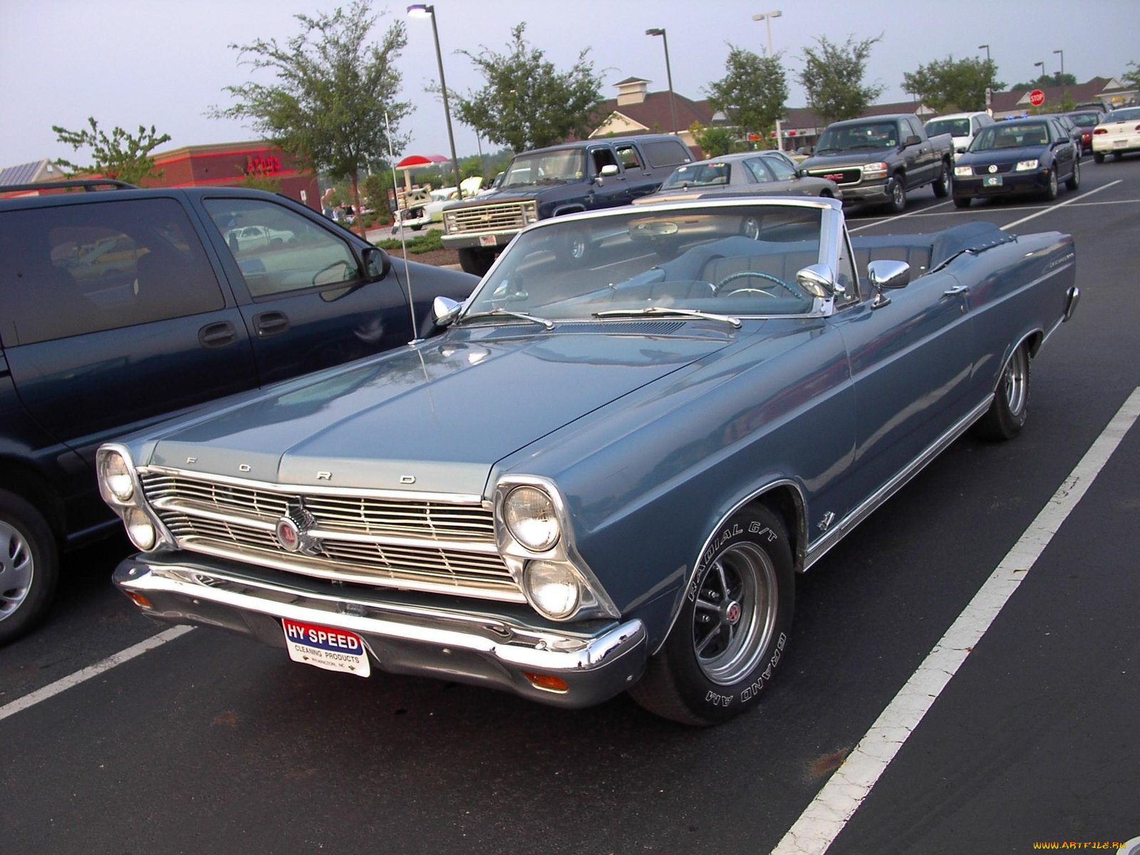 1966, ford, fairlane, convertible, classic, автомобили