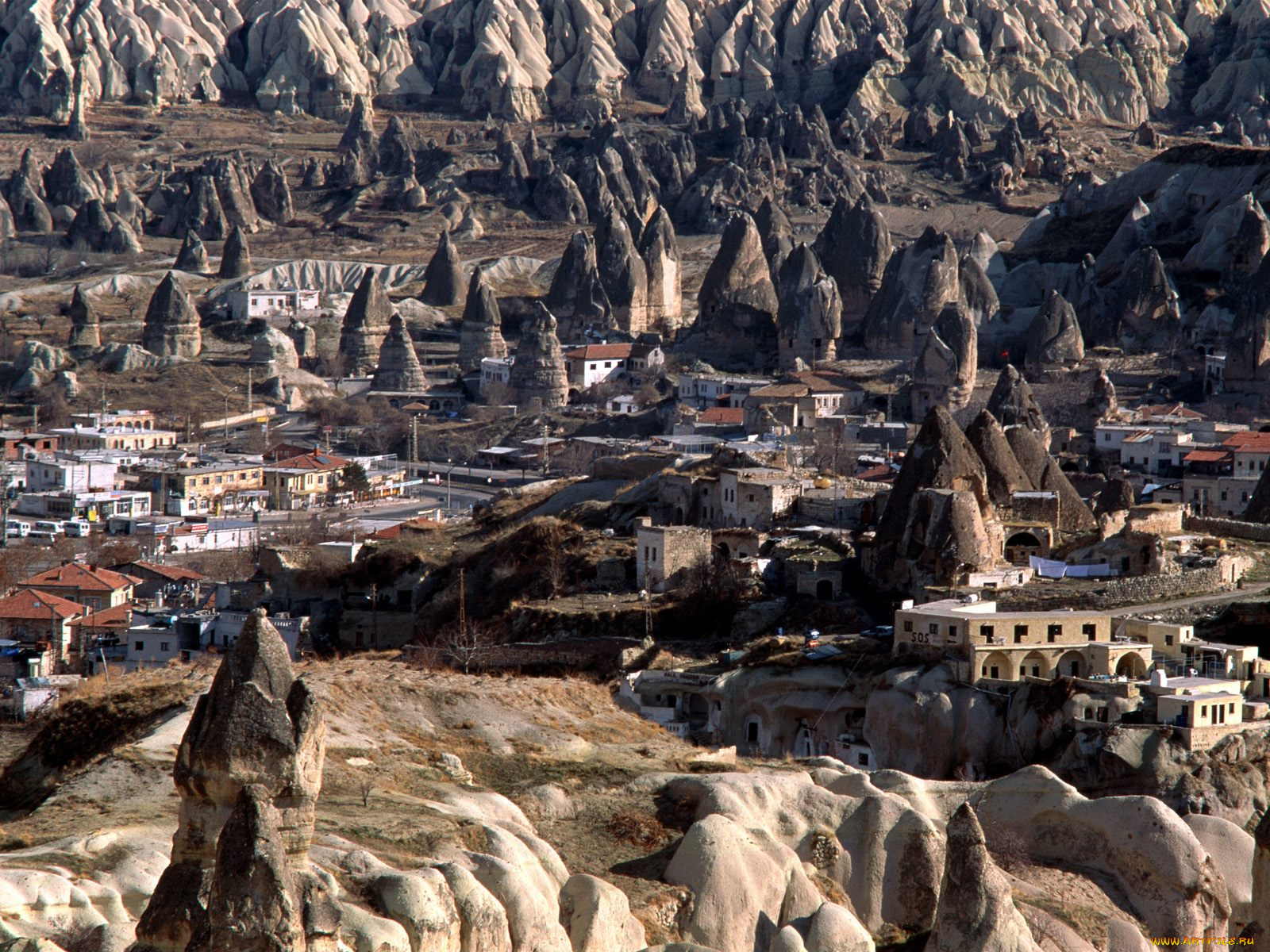 in, amongst, the, rocks, goreme, turkey, города
