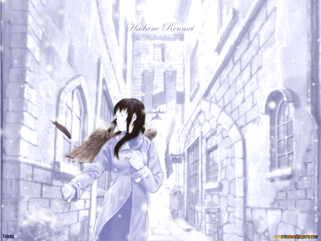 аниме, haibane, renmei