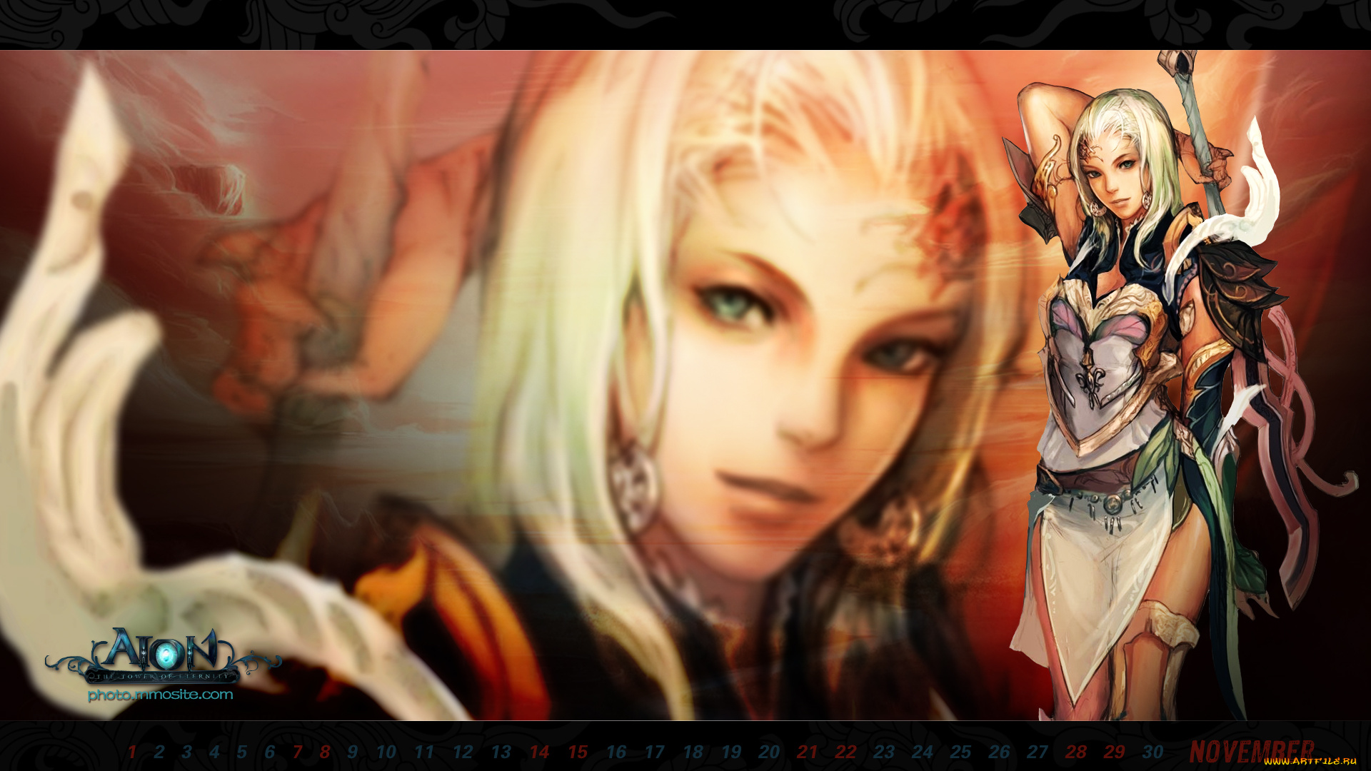 aion, the, tower, of, eternity, календари, видеоигры