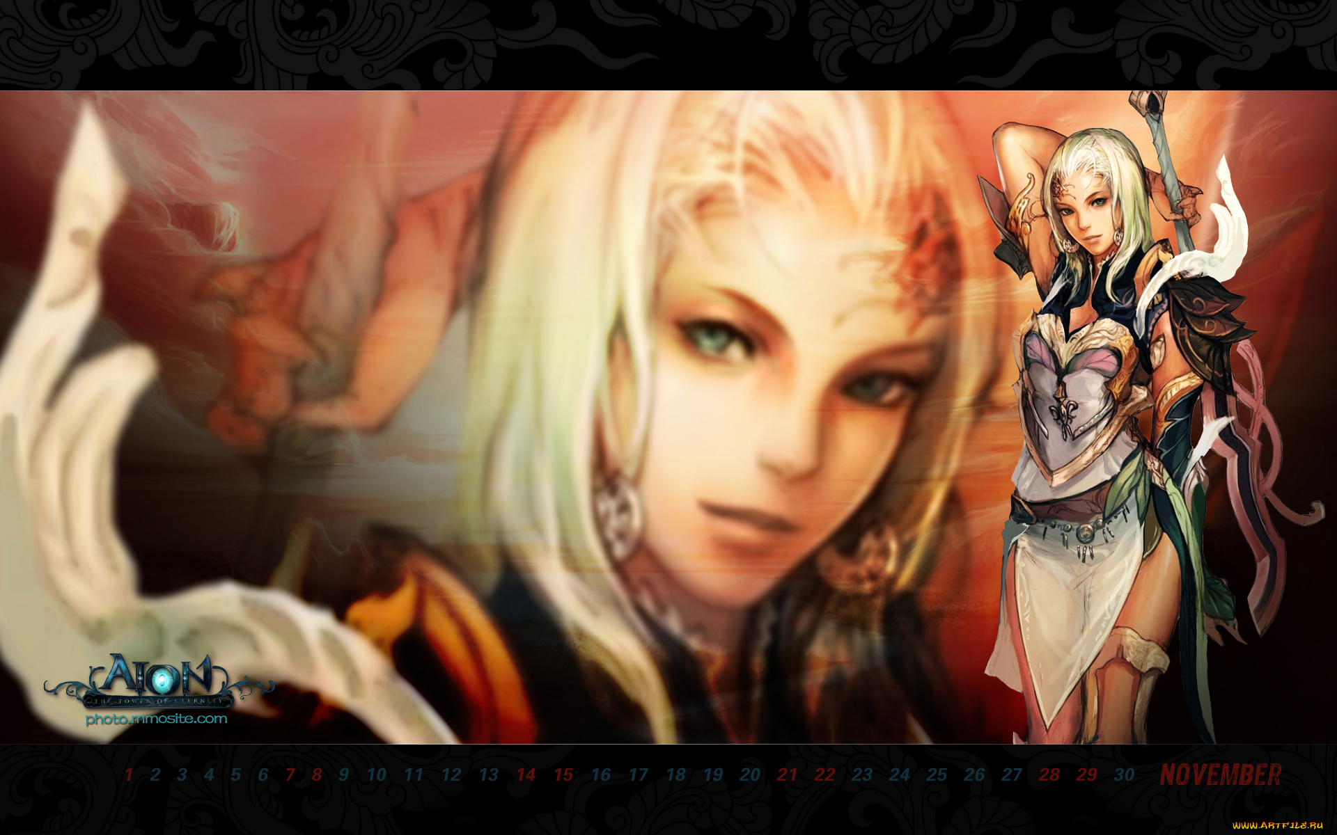aion, the, tower, of, eternity, календари, видеоигры