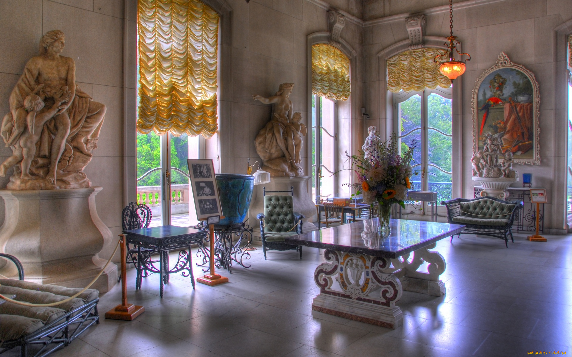 интерьер, дворцы, музеи