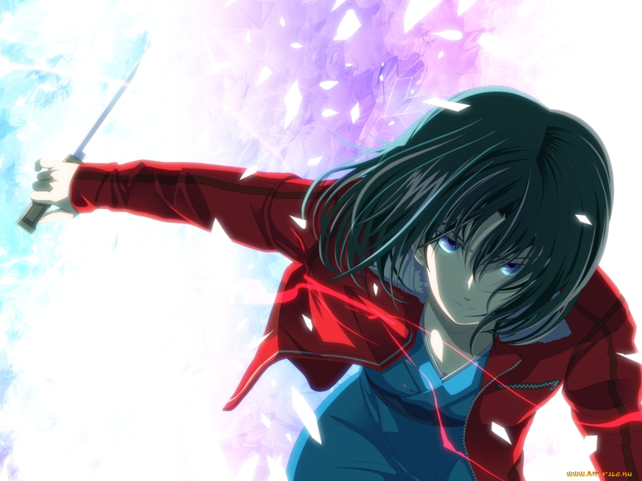 аниме, kara, no, kyokai