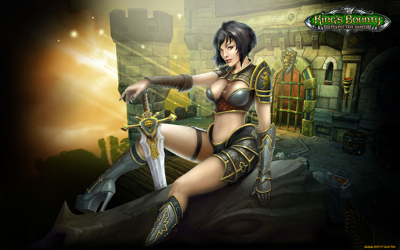 king`s, bounty, сrossworlds, видео, игры
