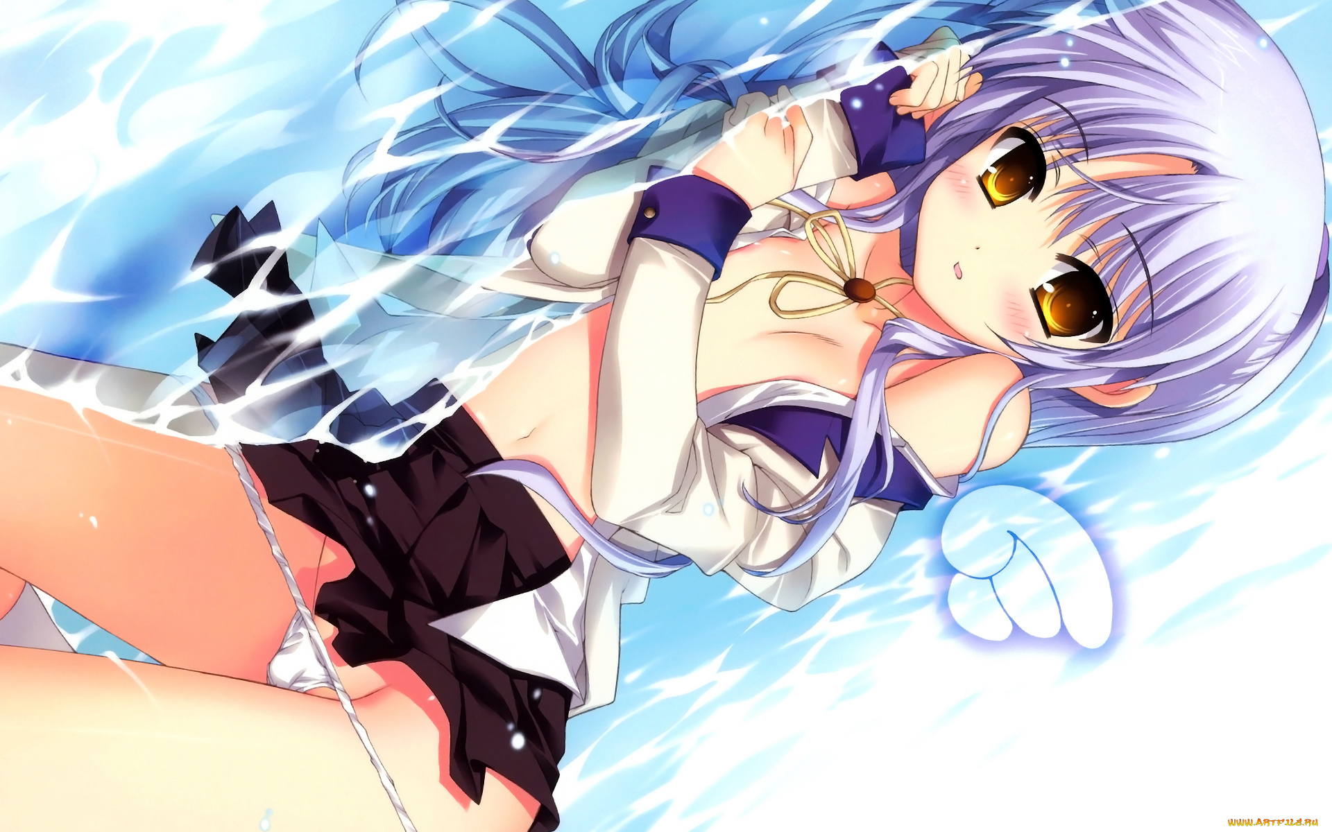 аниме, angel, beats