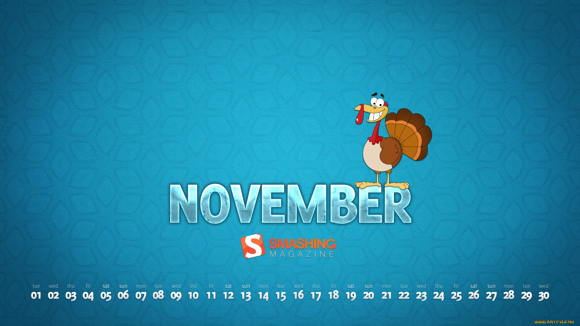 календари, рисованные, векторная, графика, индюк