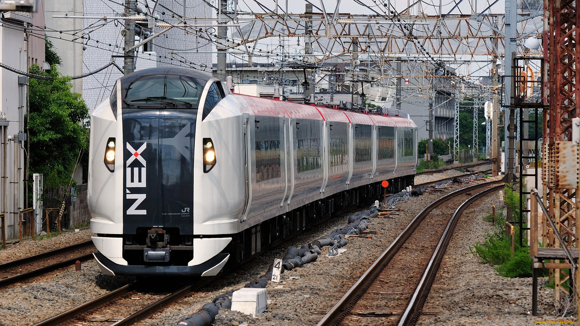 техника, поезда, рельсы, поезд