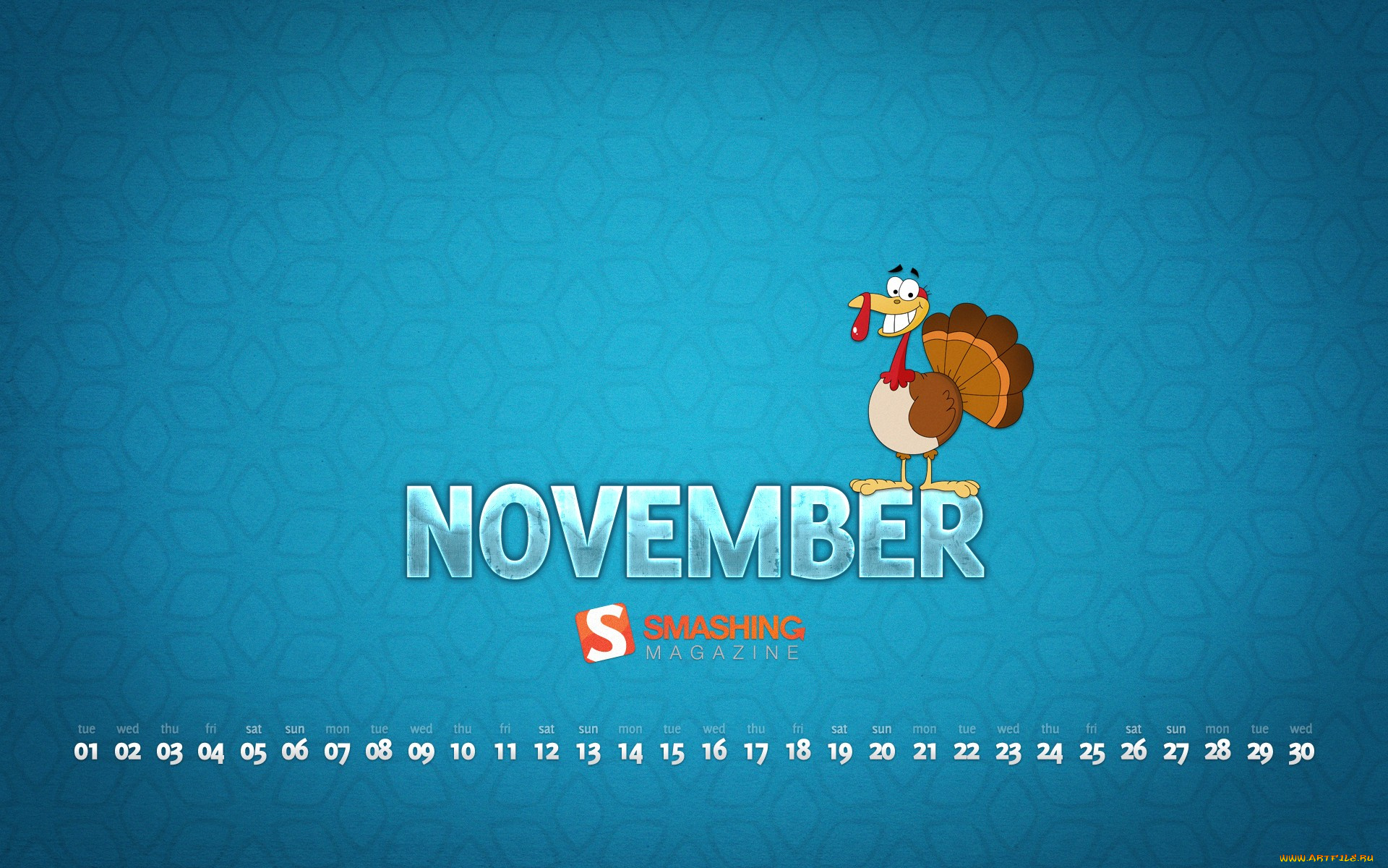 календари, рисованные, векторная, графика, индюк