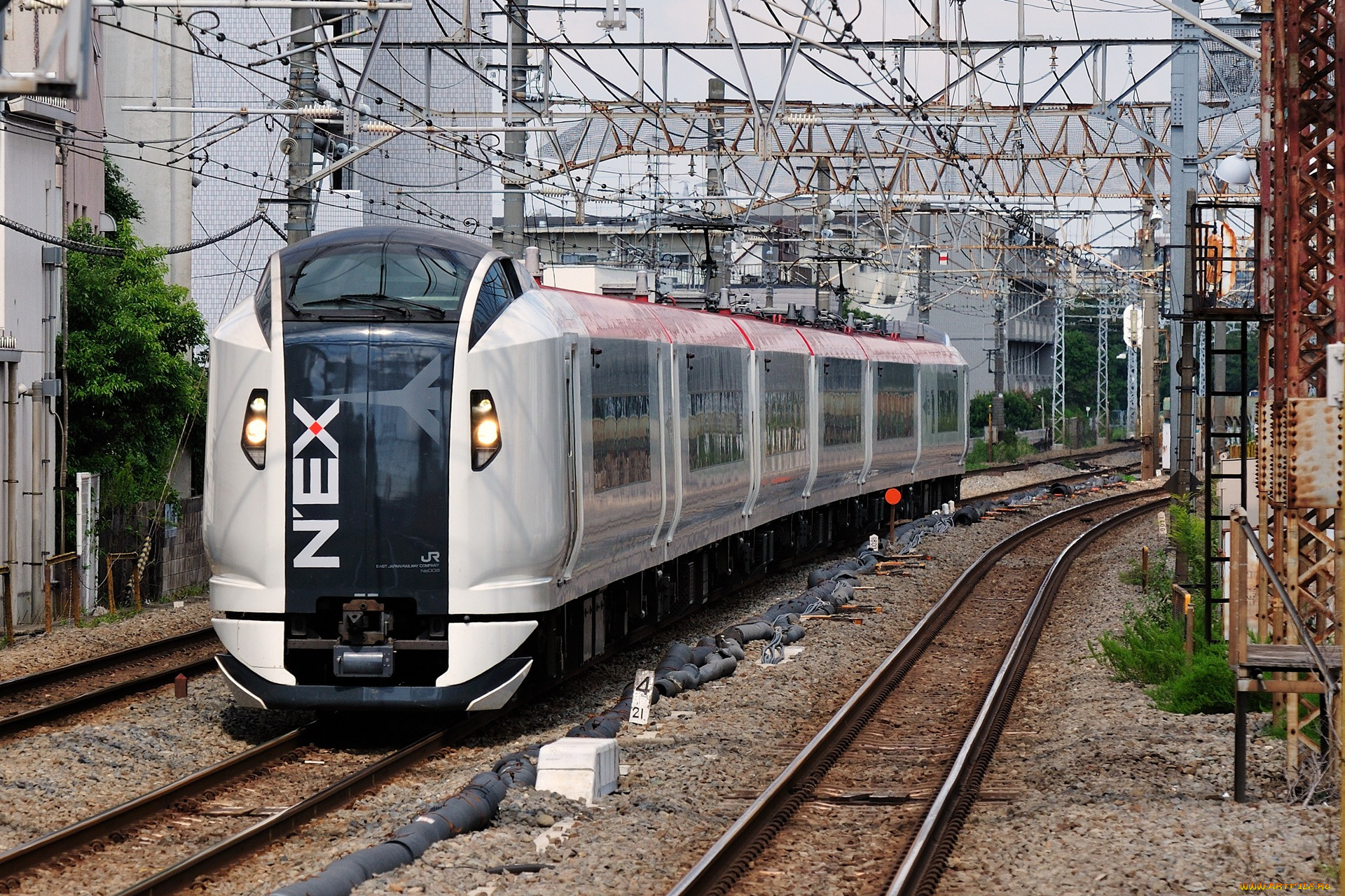 техника, поезда, рельсы, поезд