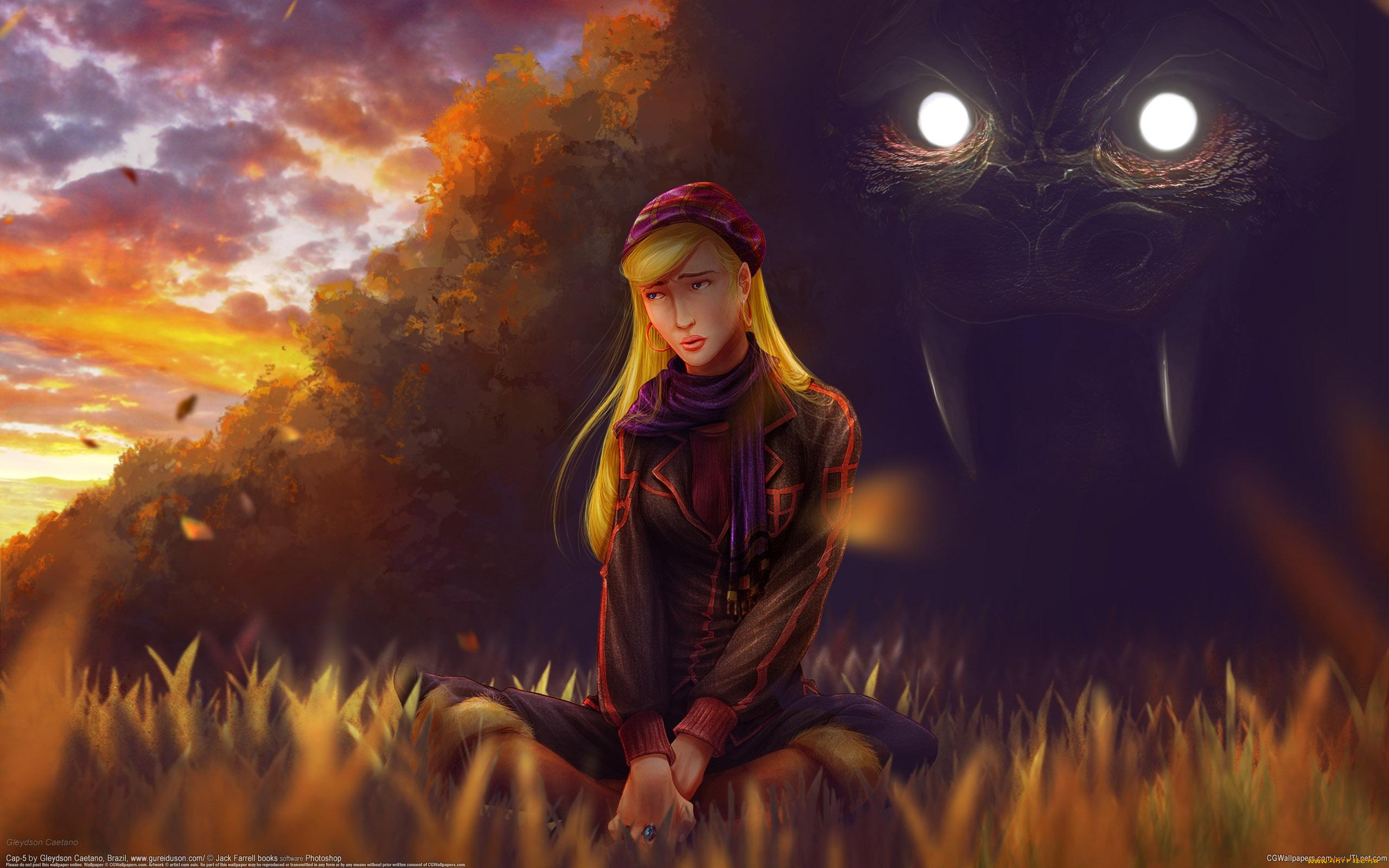 gleydson, caetano, фэнтези, красавицы, чудовища, девушка