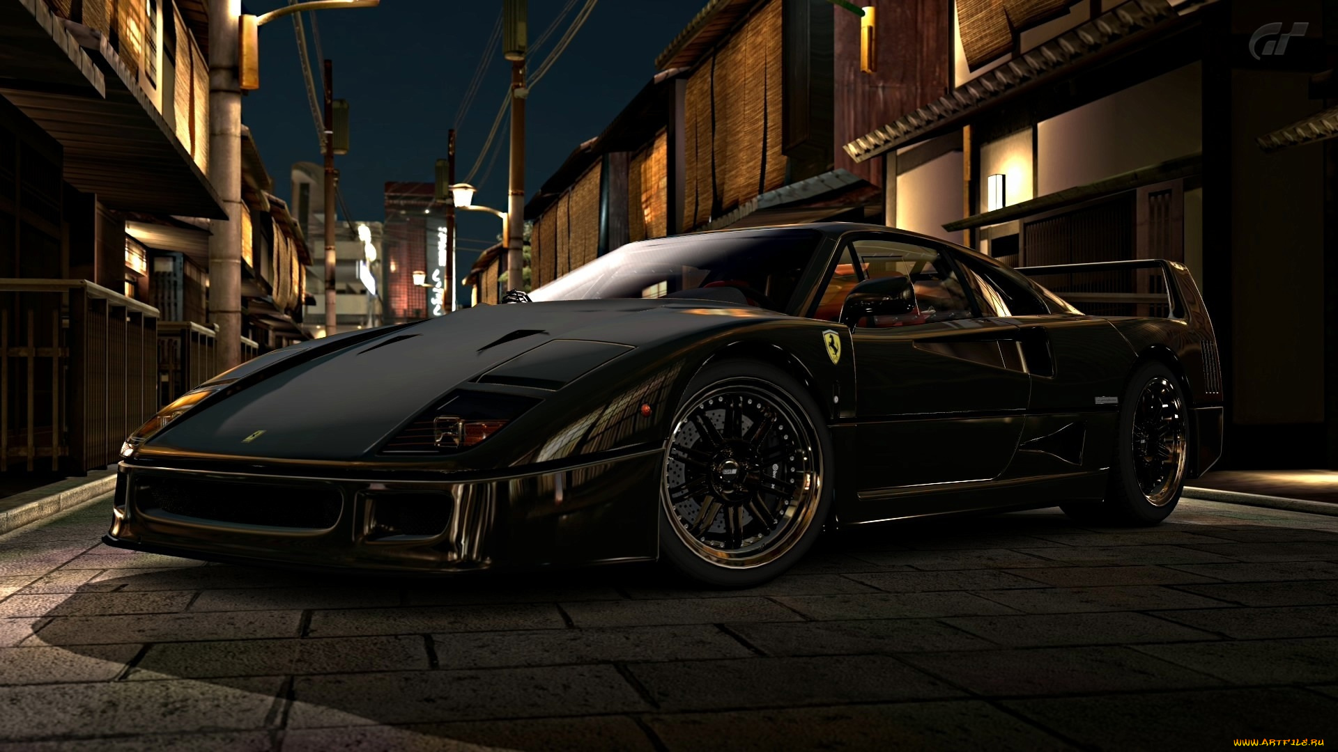 автомобили, 3д, f40