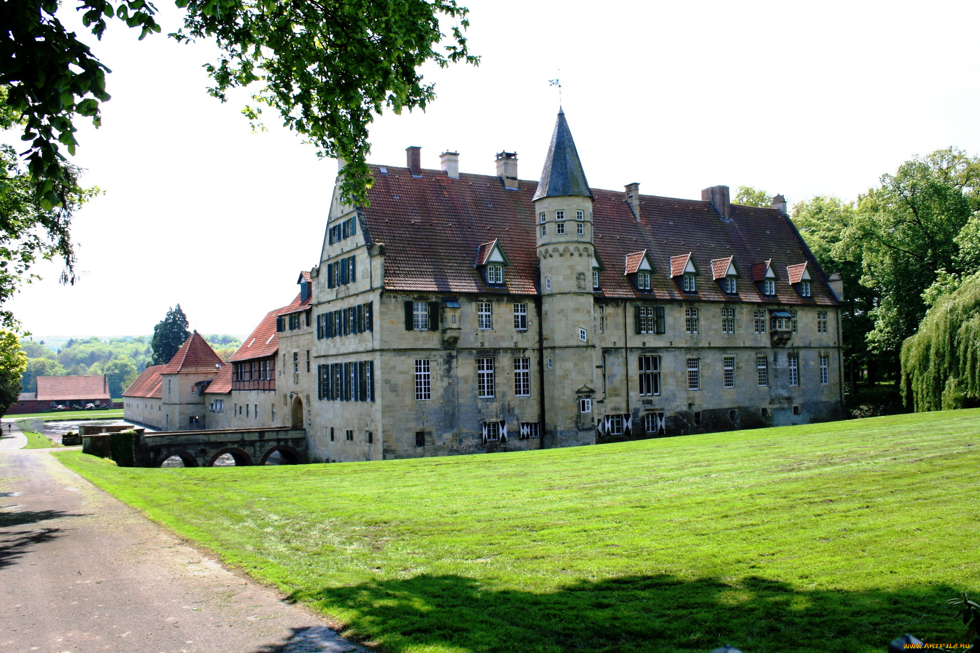 германия, замок, хафиксбек, города, дворцы, замки, крепости