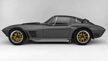 обоя автомобили, 3д, corvette