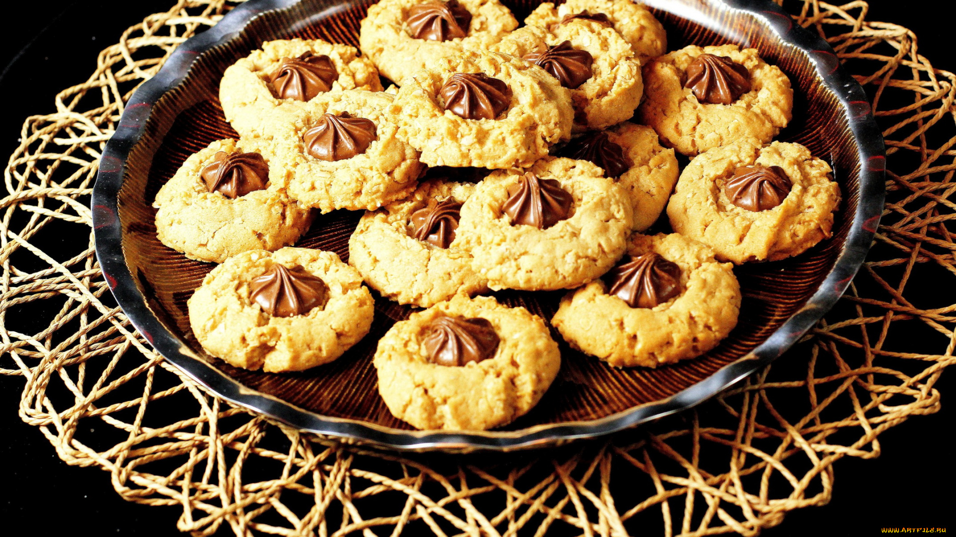 еда, пирожные, кексы, печенье