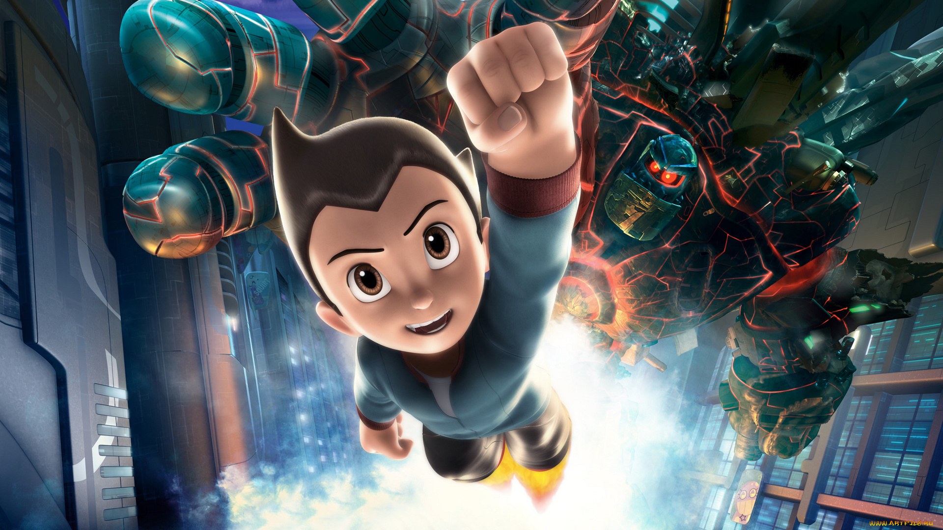 мультфильмы, astro, boy, робот
