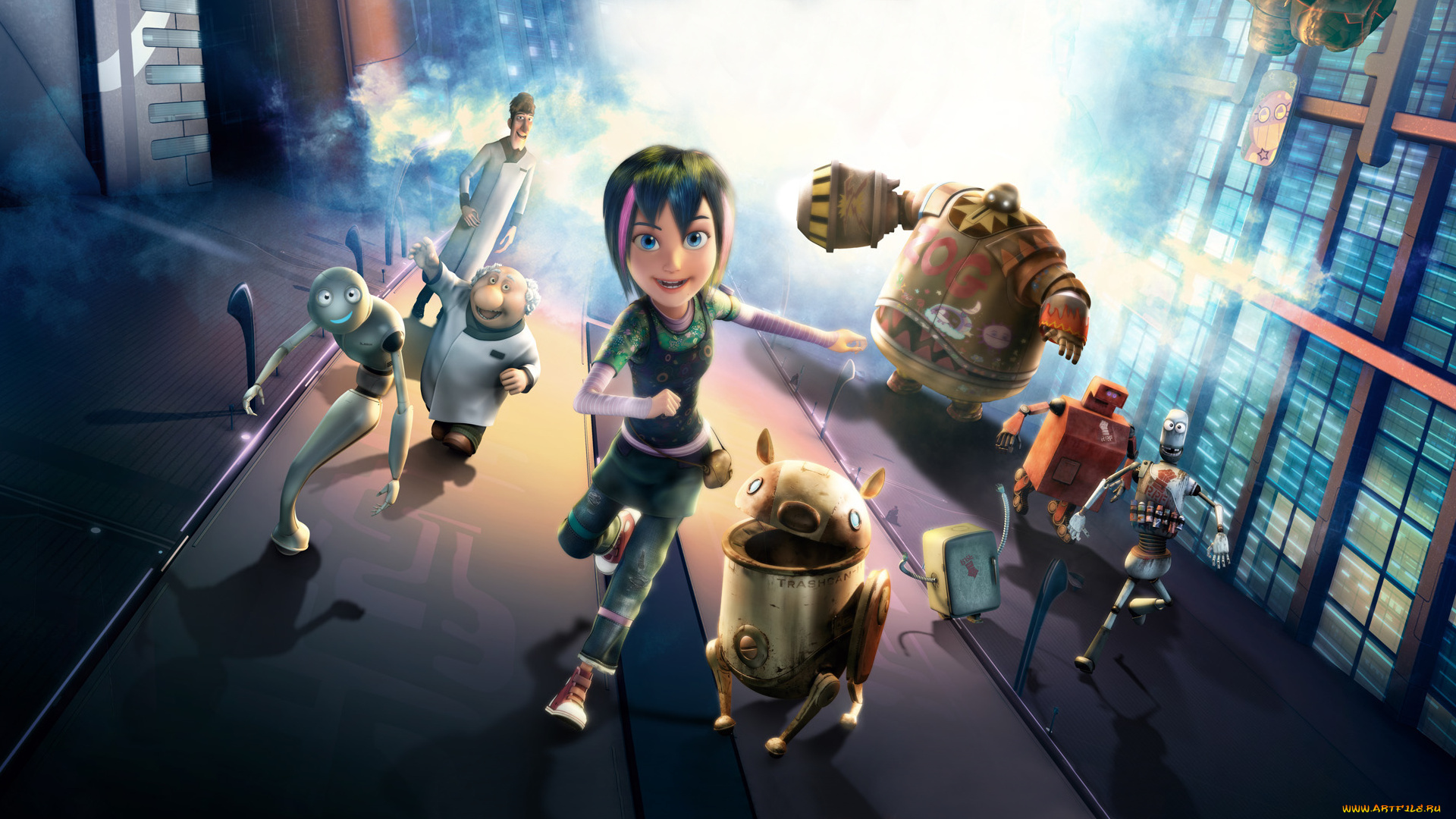 мультфильмы, astro, boy, роботы