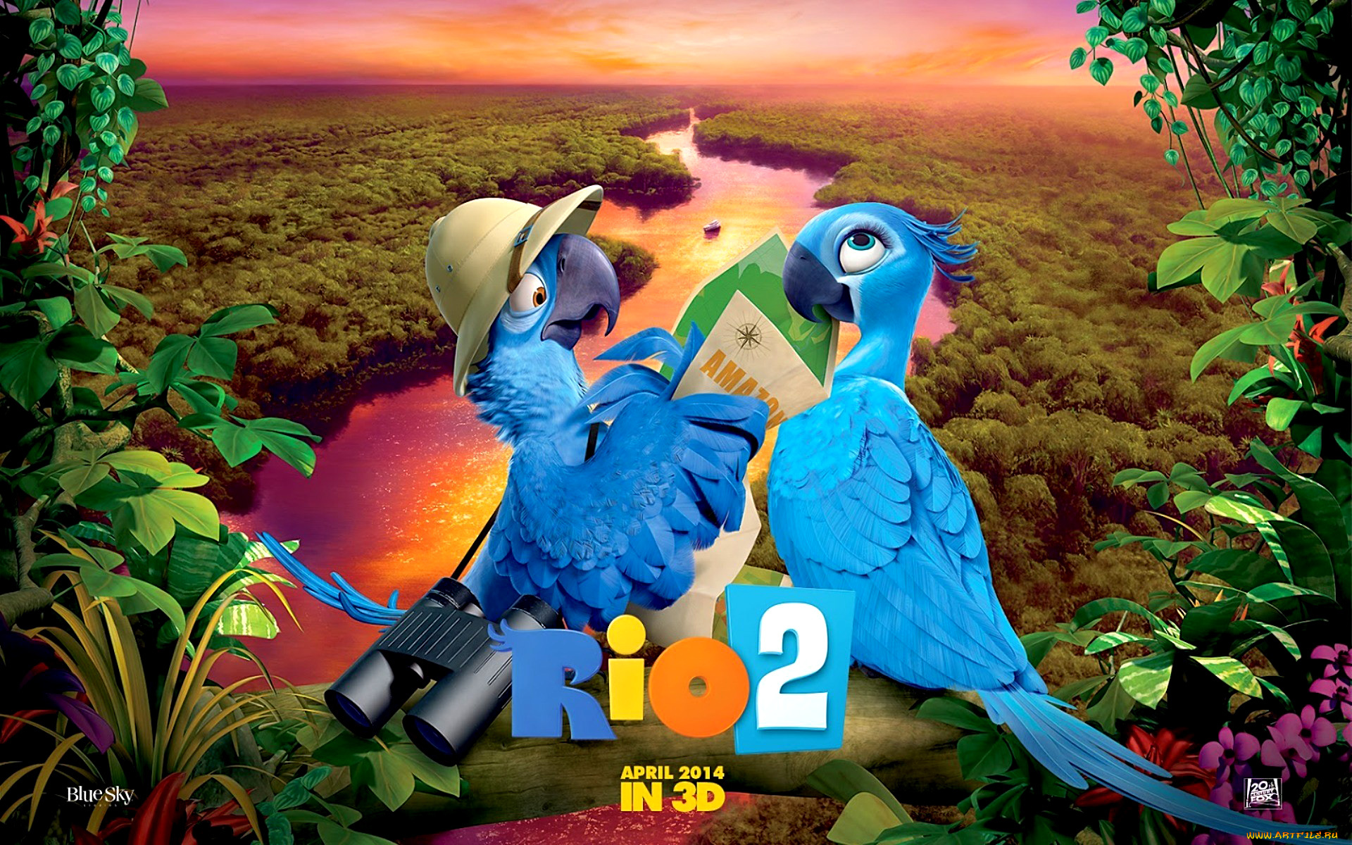 rio, мультфильмы, рио, 2