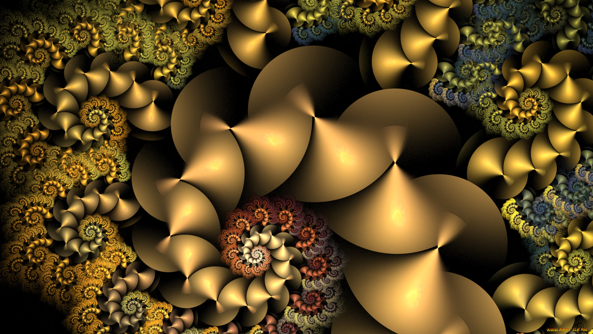 3д, графика, фракталы, , fractal, цвета, фон, узор