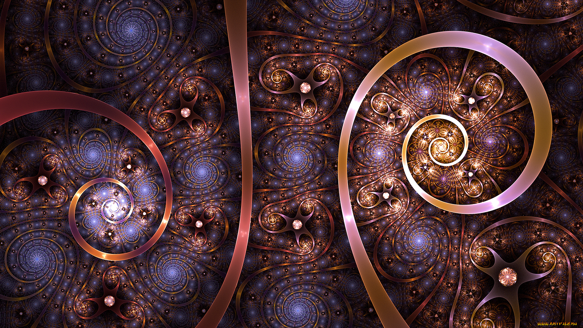 3д, графика, фракталы, , fractal, цвета, фон, узор