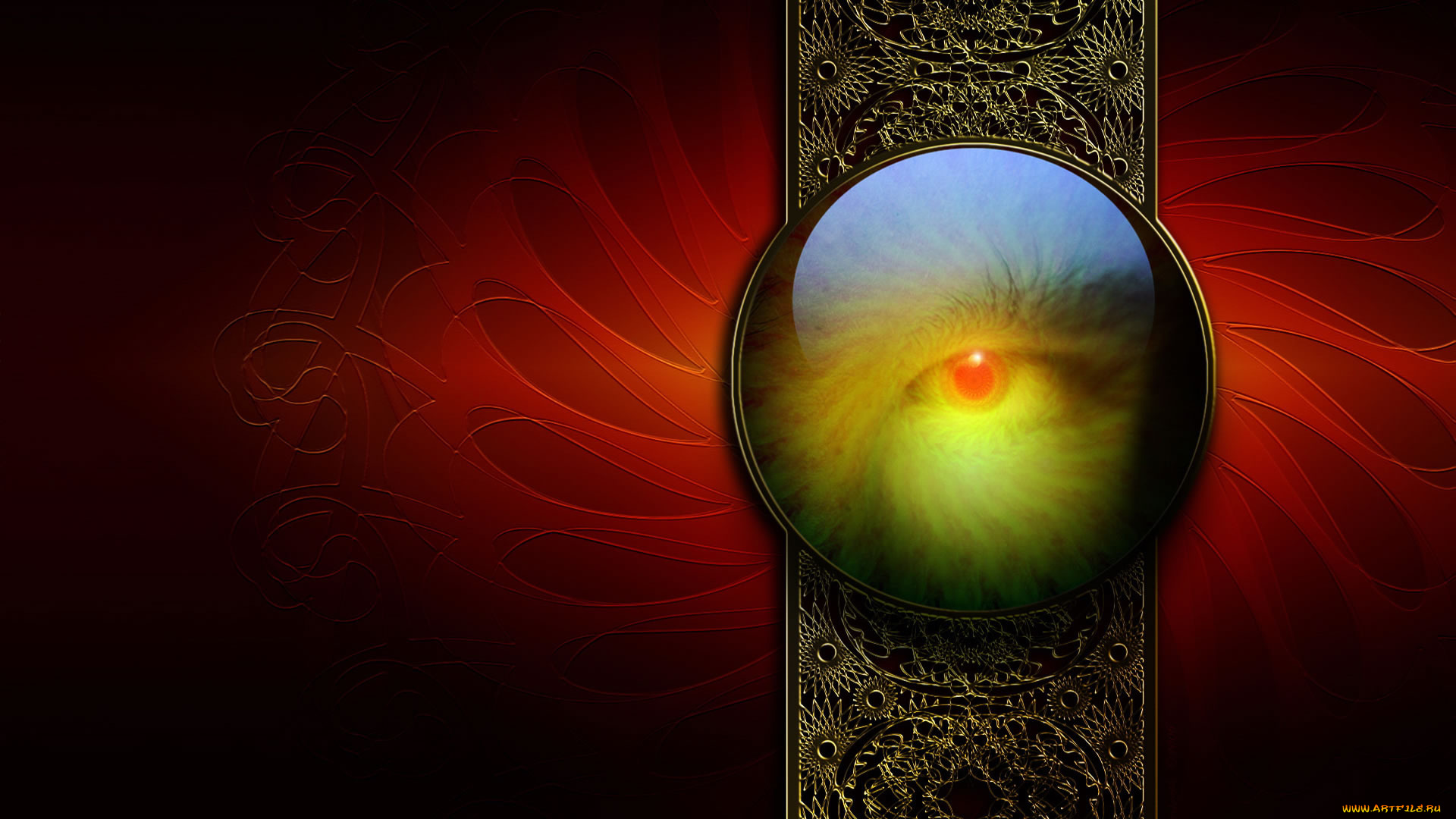 3д, графика, глаза, , eyes, глаз, фон, цвета, узор