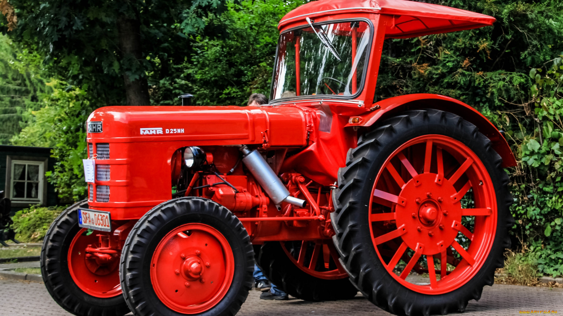 fahr, d25, nh, техника, тракторы, трактор, колесный