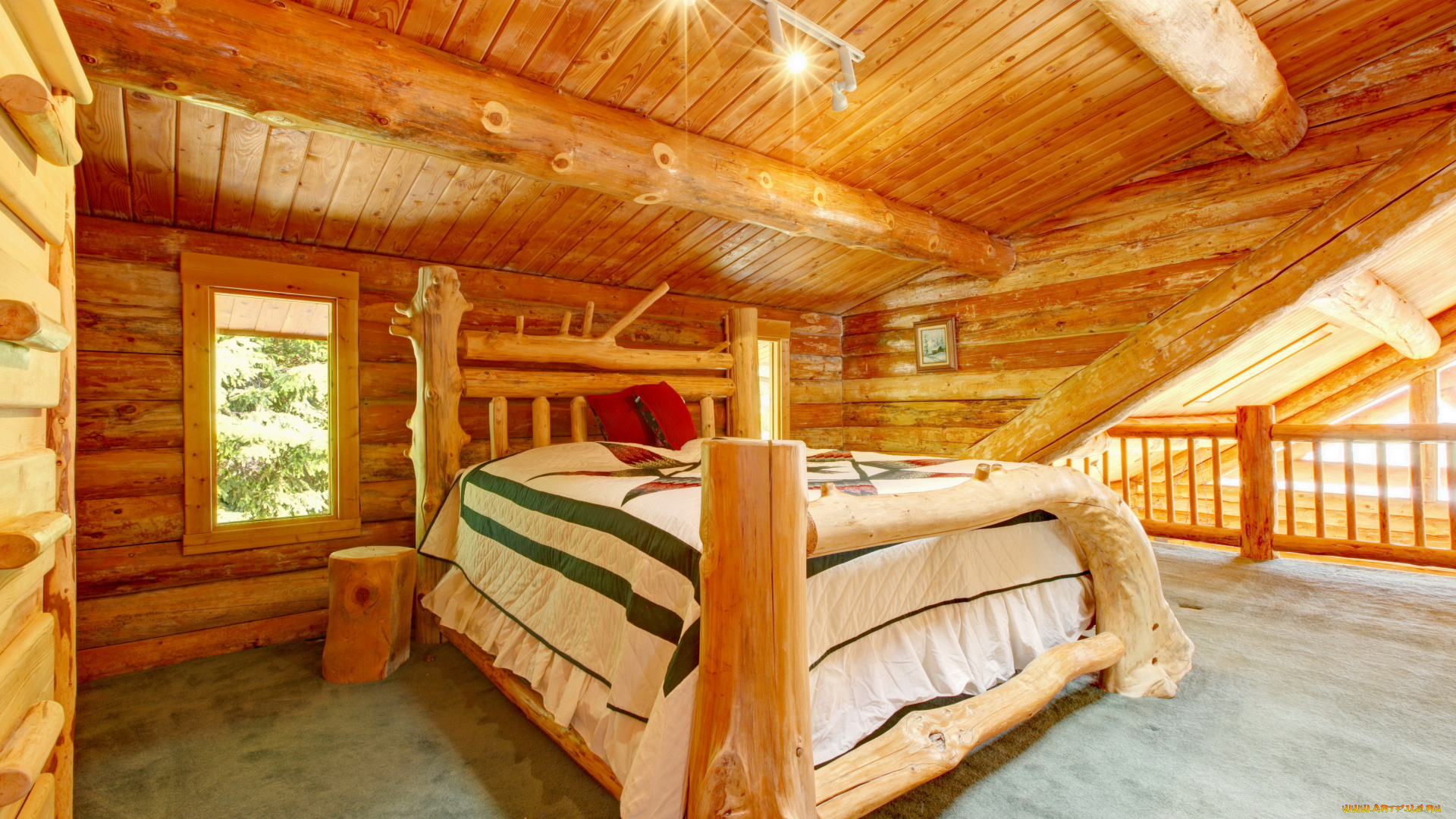 интерьер, спальня, постель, кровать, дизайн