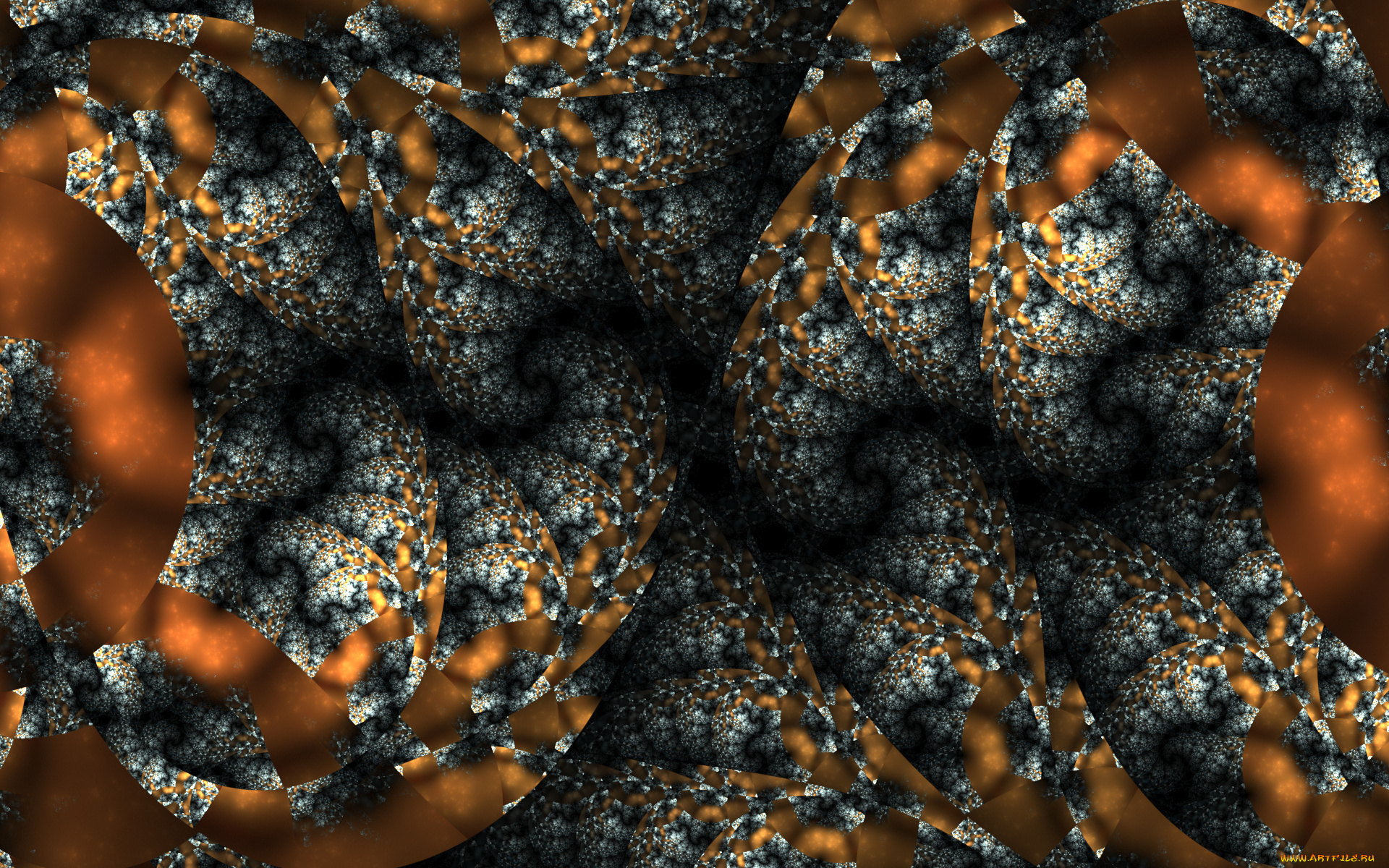 3д, графика, фракталы, , fractal, узор, фон, цвета