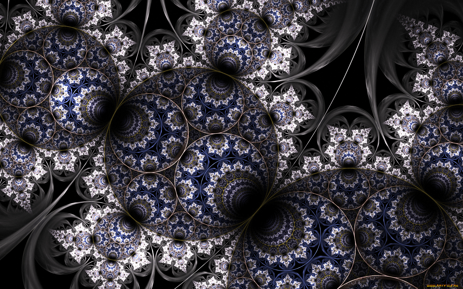 3д, графика, фракталы, , fractal, узор, фон, цвета