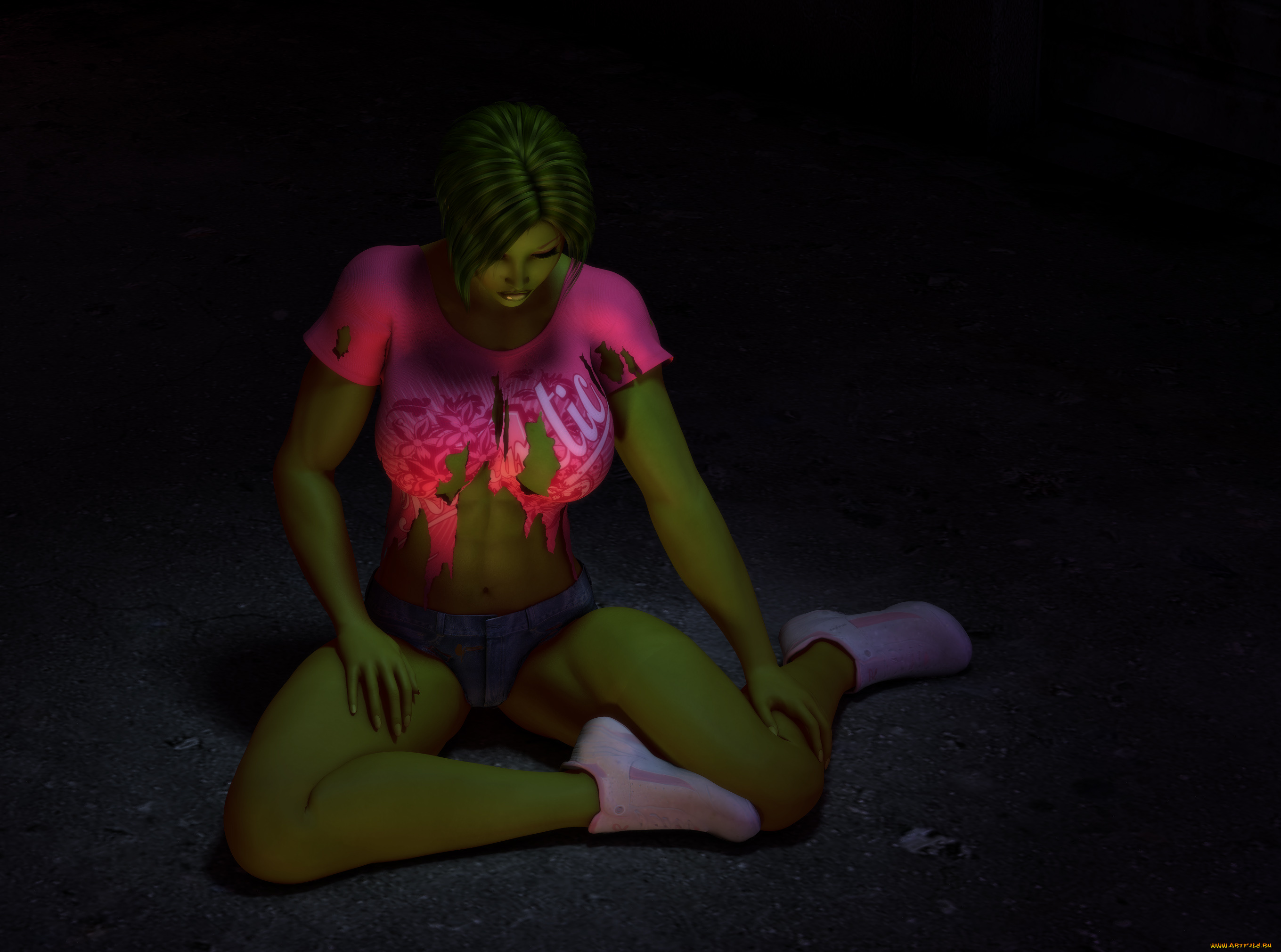 3д, графика, люди, , people, взгляд, девушка, фон