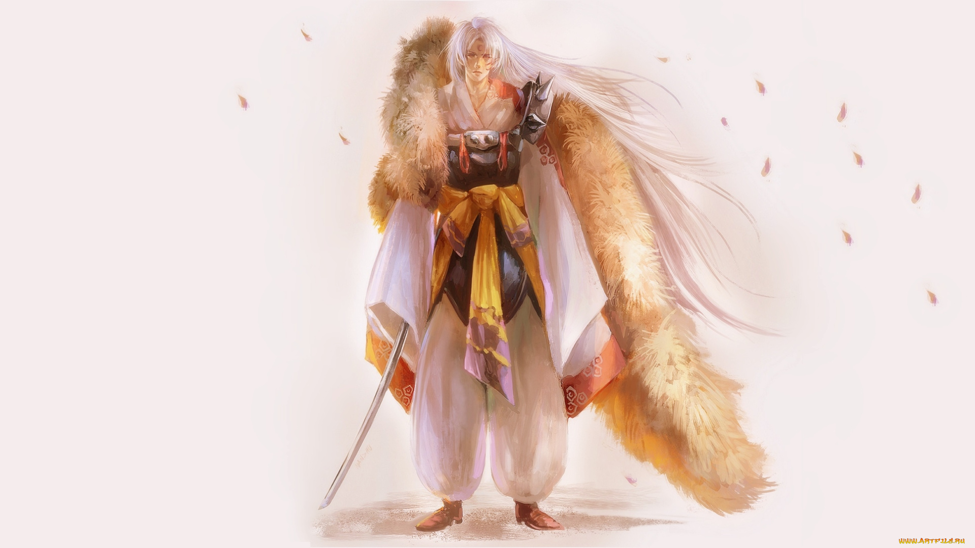 аниме, inuyasha, тенсейга, меч, сешимару, инуяша, арт