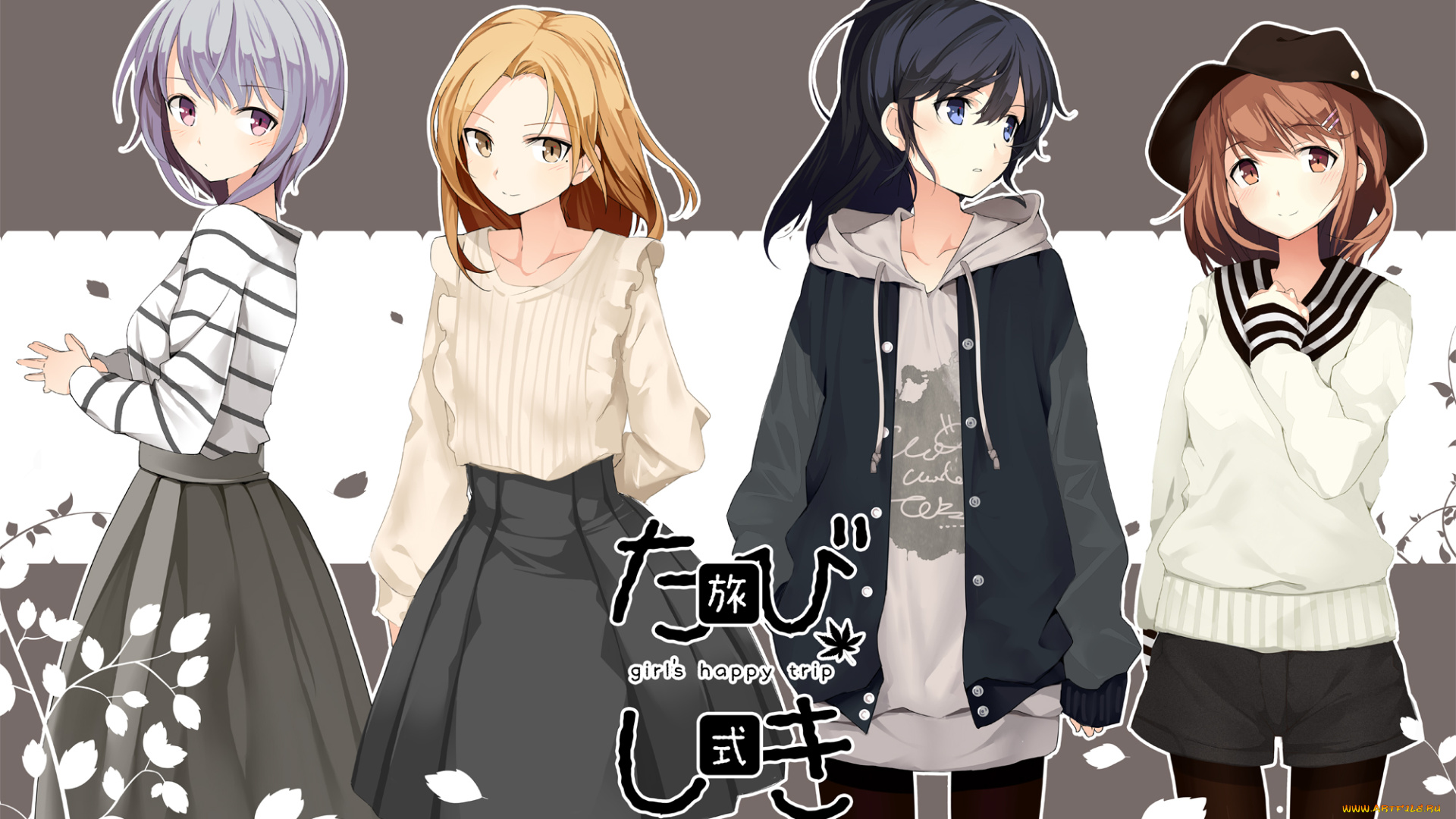 аниме, unknown, , другое, девушки, арт, tetsu, countryside