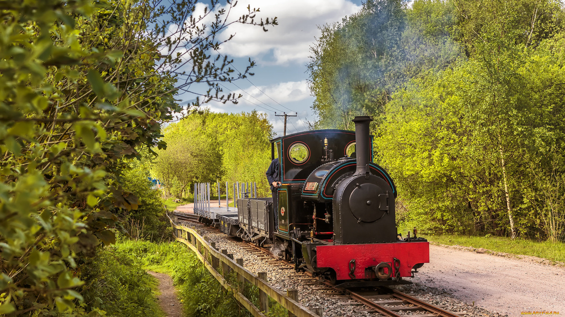 техника, паровозы, паровоз, рельсы, дорога, железная