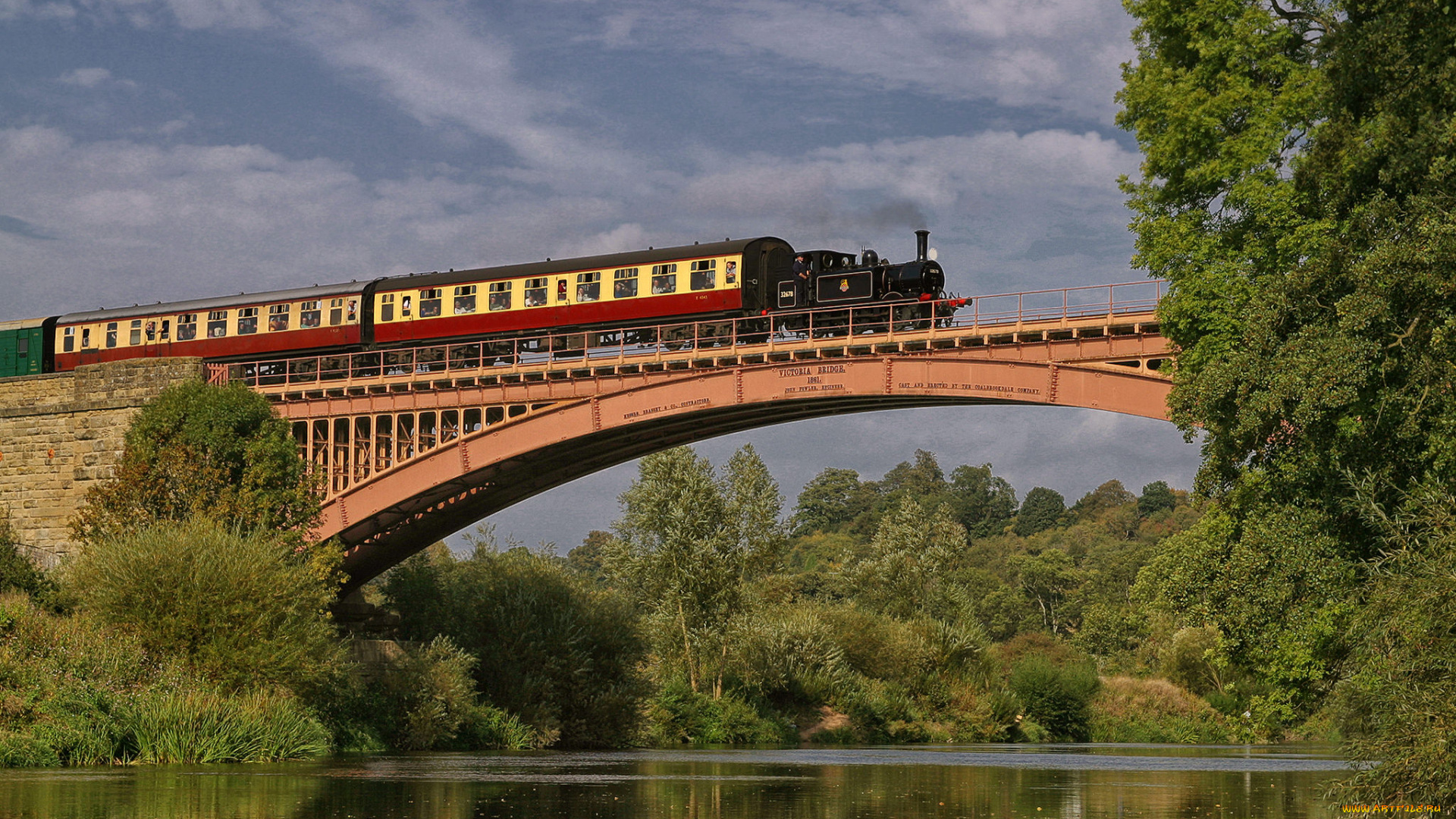 техника, паровозы, железная, паровоз, рельсы, дорога