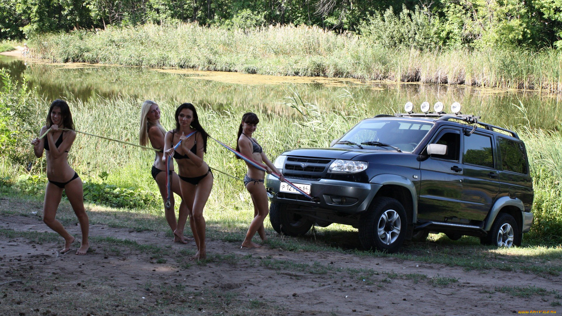 уаз, патриот, автомобили, -авто, с, девушками, девушки, патриот, уаз