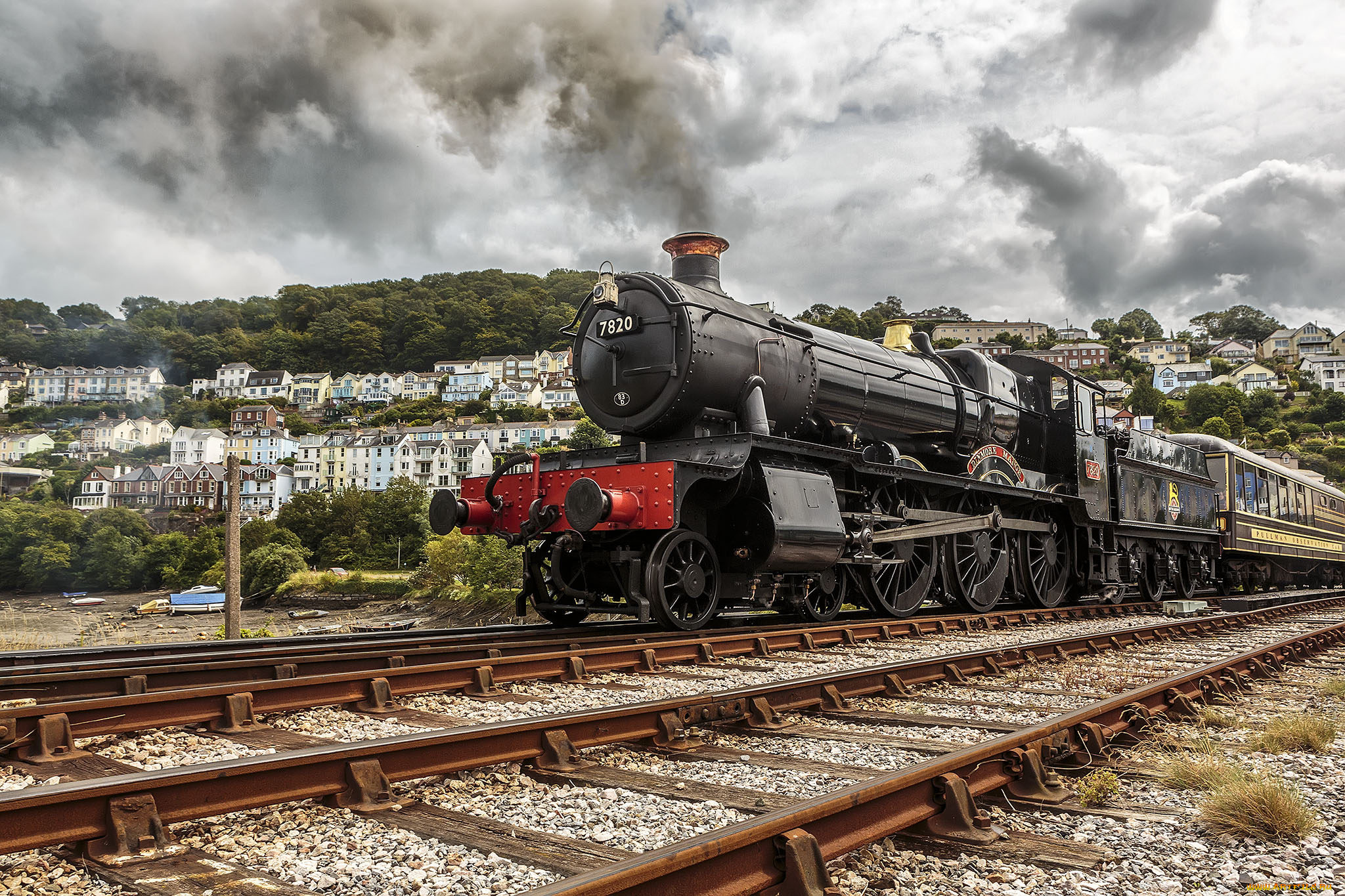 техника, паровозы, рельсы, дорога, железная, паровоз