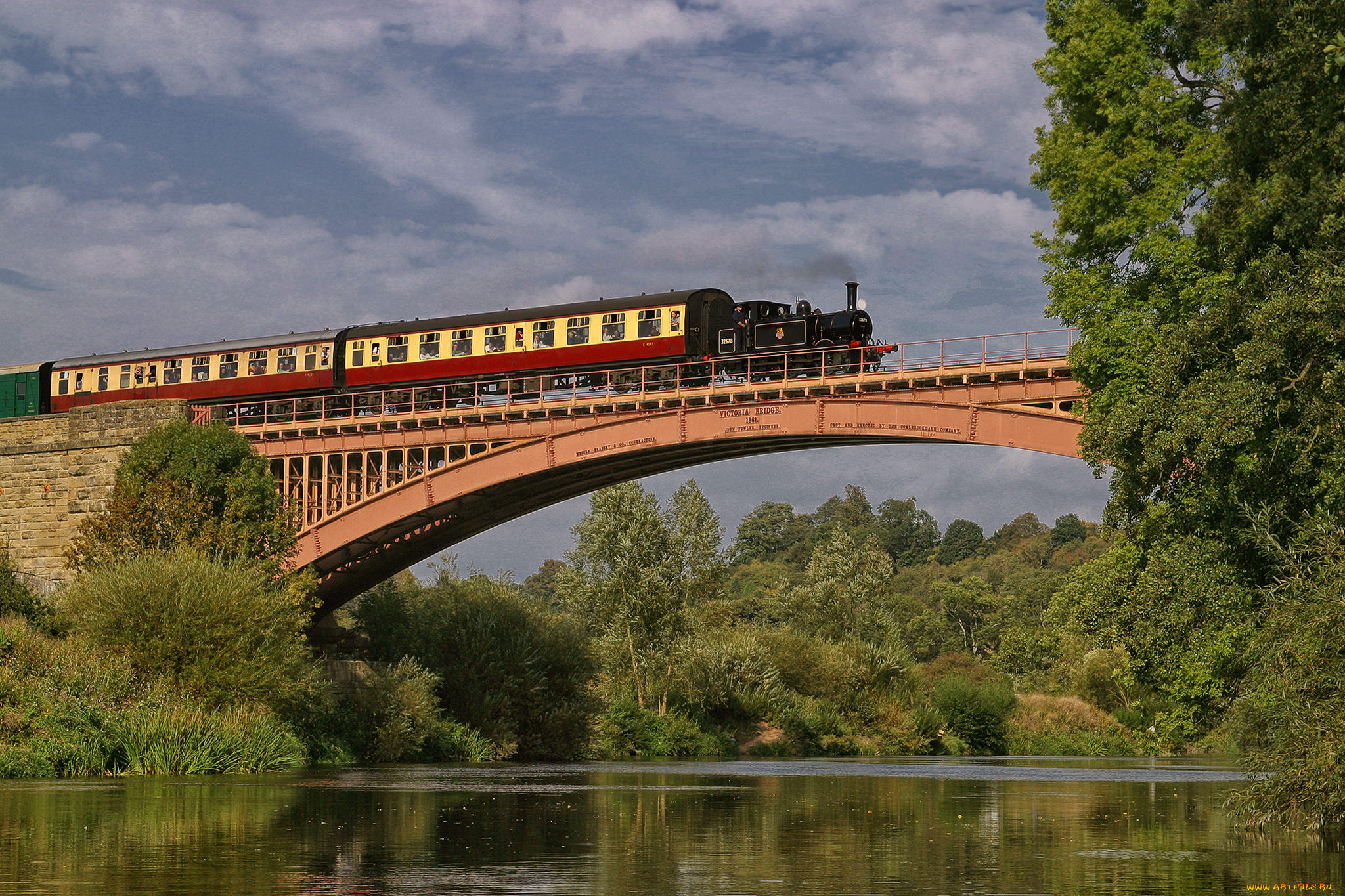техника, паровозы, железная, паровоз, рельсы, дорога