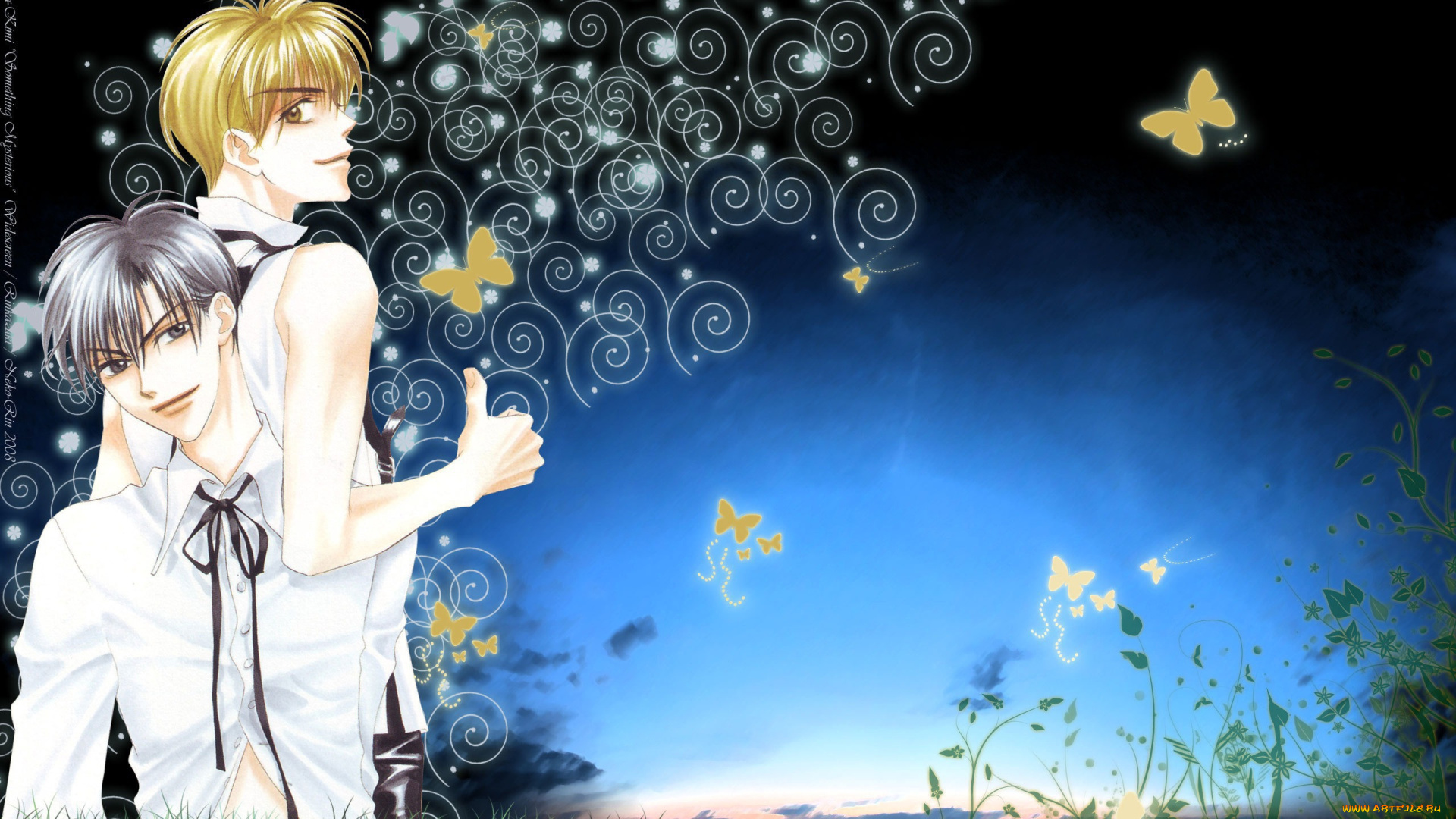 аниме, hanakimi, парни