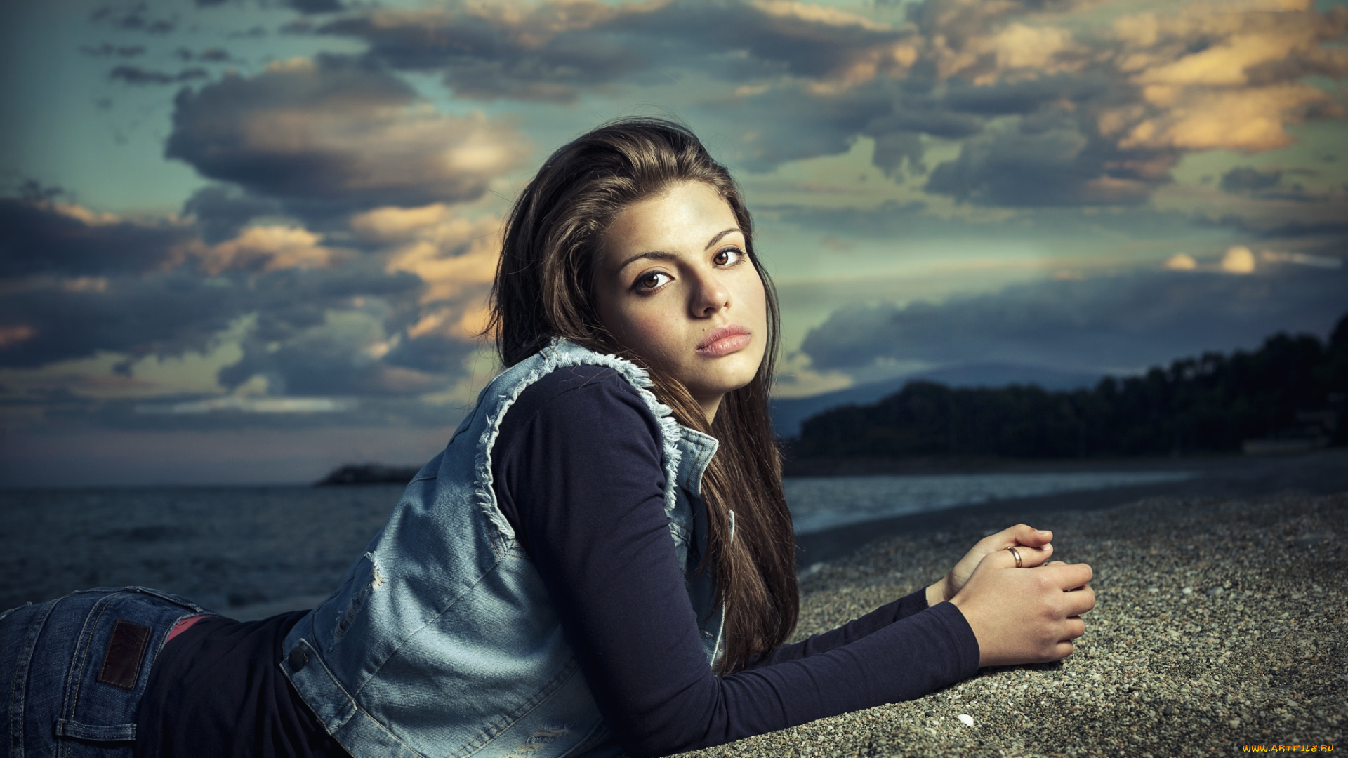 девушки, -unsort, , брюнетки, , шатенки, взгляд, лицо