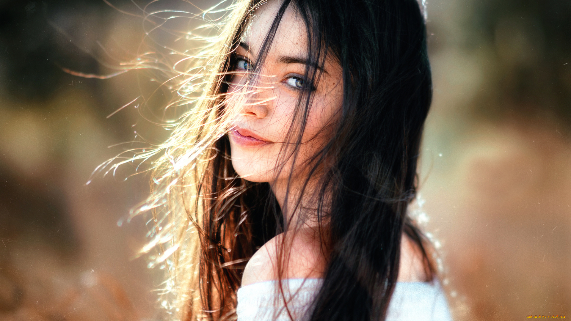 девушки, -unsort, , лица, , портреты, ветер, милая, девушка