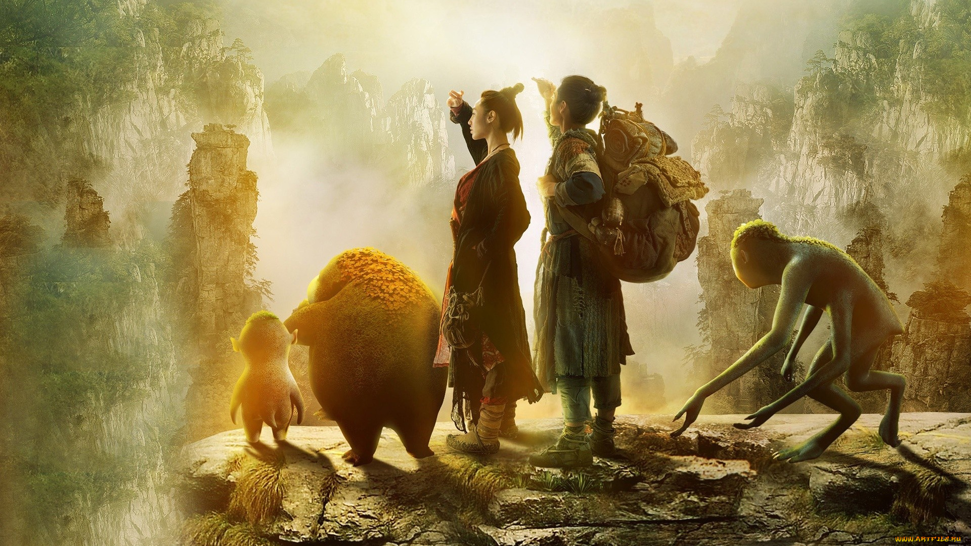 кино, фильмы, zhuo, yao, ji, movie, adventure, chinese, girl, oriental, monster, hunt