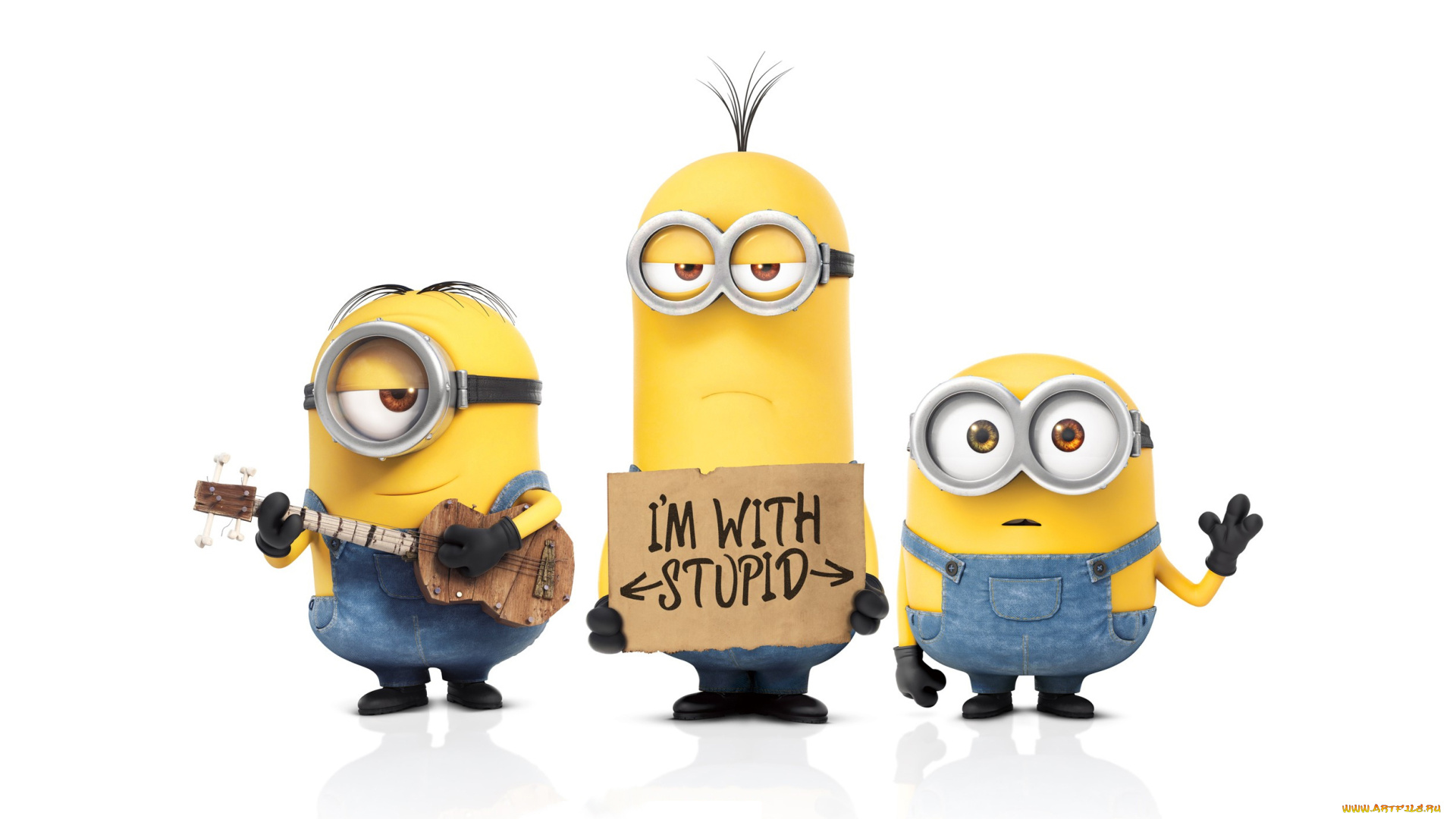 мультфильмы, despicable, me, 2, three, eyes, minions, funny, films, banana, despicable, me, 2